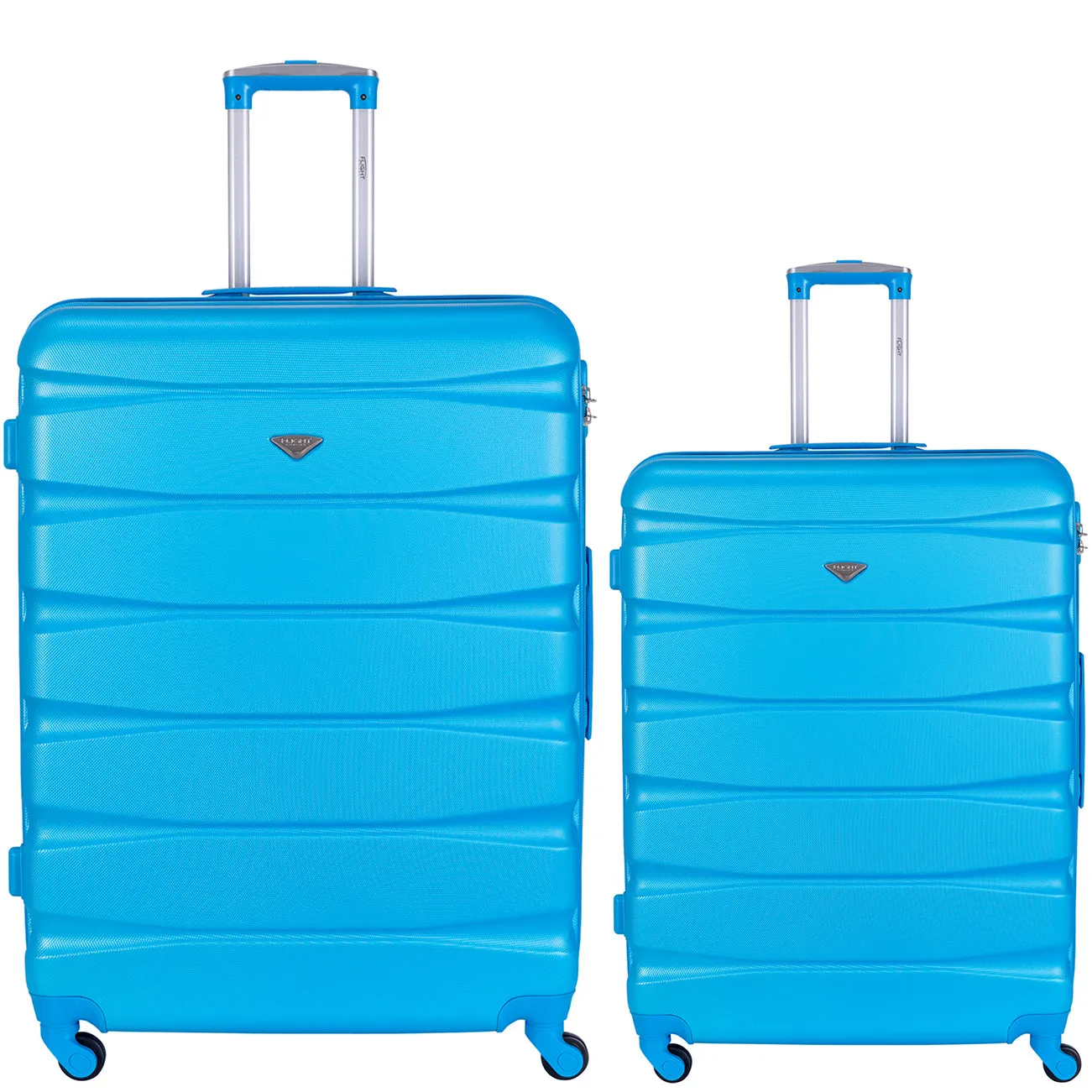Lightweight 4 Wheel ABS Hard Case Suitcases Cabin & Hold Luggage Options 100  Airlines Approved