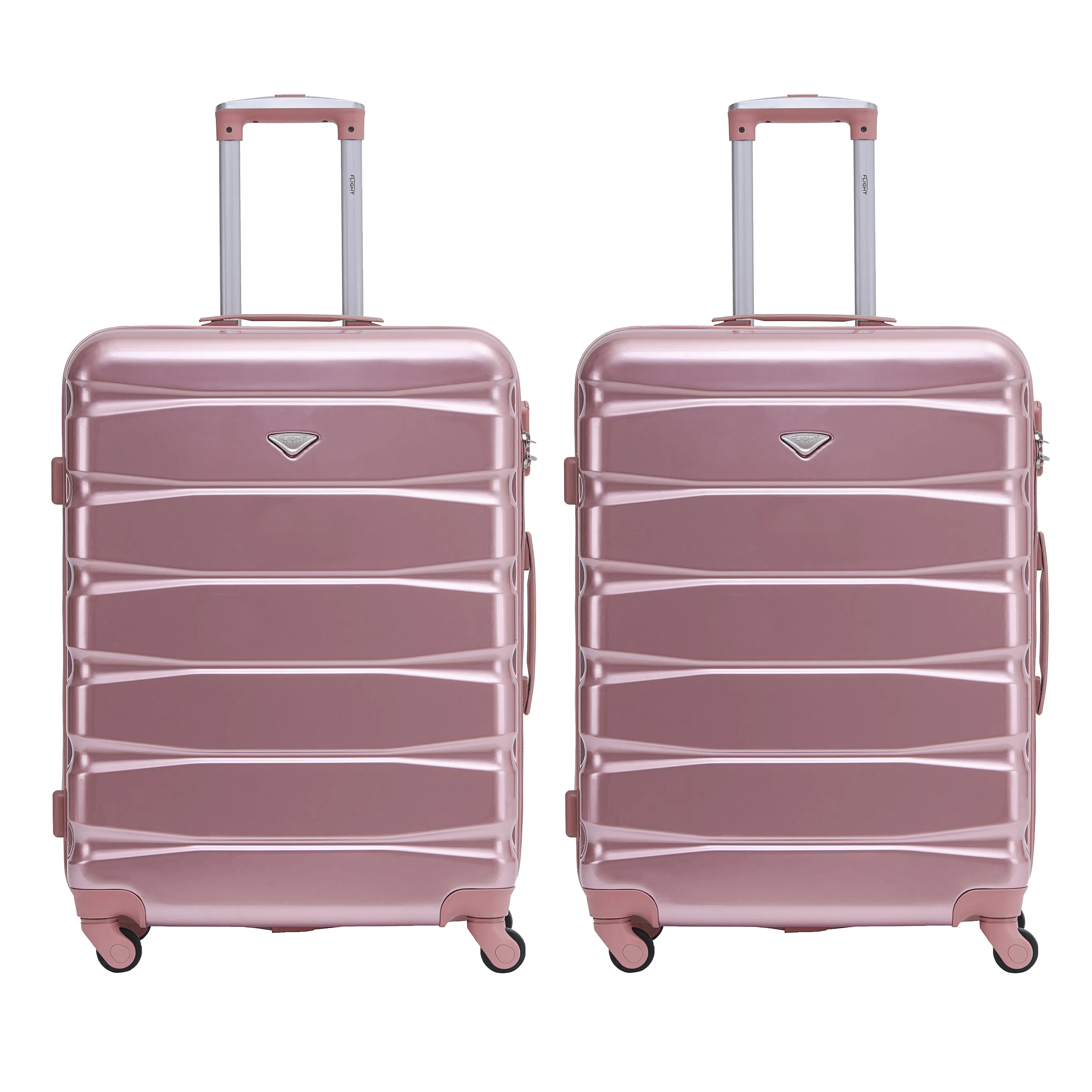 Lightweight 4 Wheel ABS Hard Case Suitcases Cabin & Hold Luggage Options 100  Airlines Approved