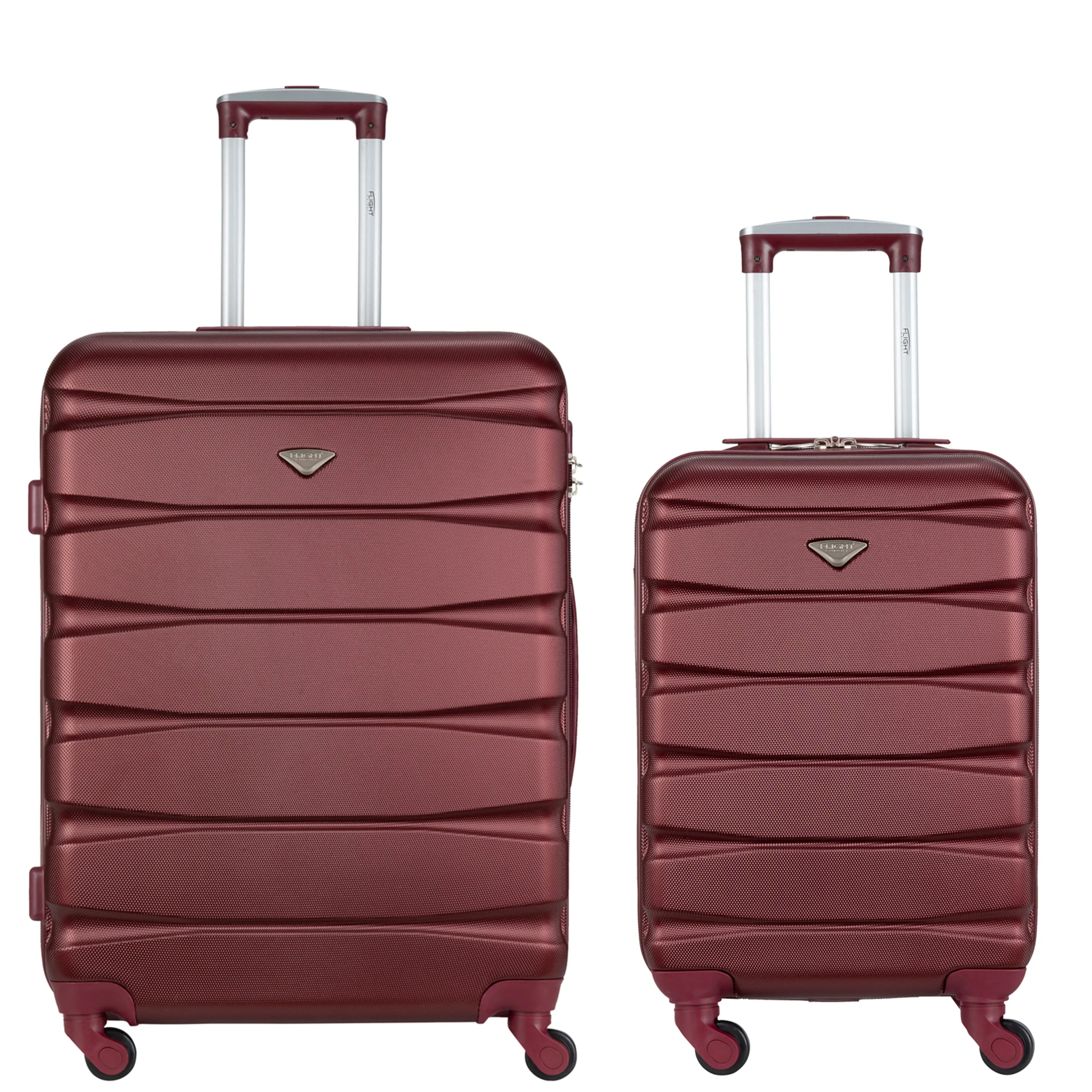 Lightweight 4 Wheel ABS Hard Case Suitcases Cabin & Hold Luggage Options 100  Airlines Approved