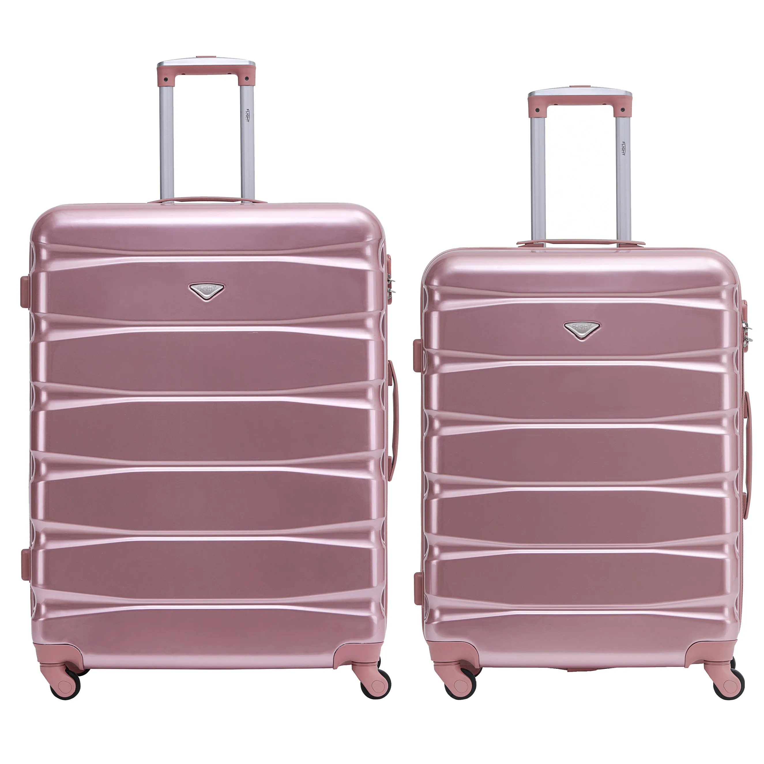 Lightweight 4 Wheel ABS Hard Case Suitcases Cabin & Hold Luggage Options 100  Airlines Approved