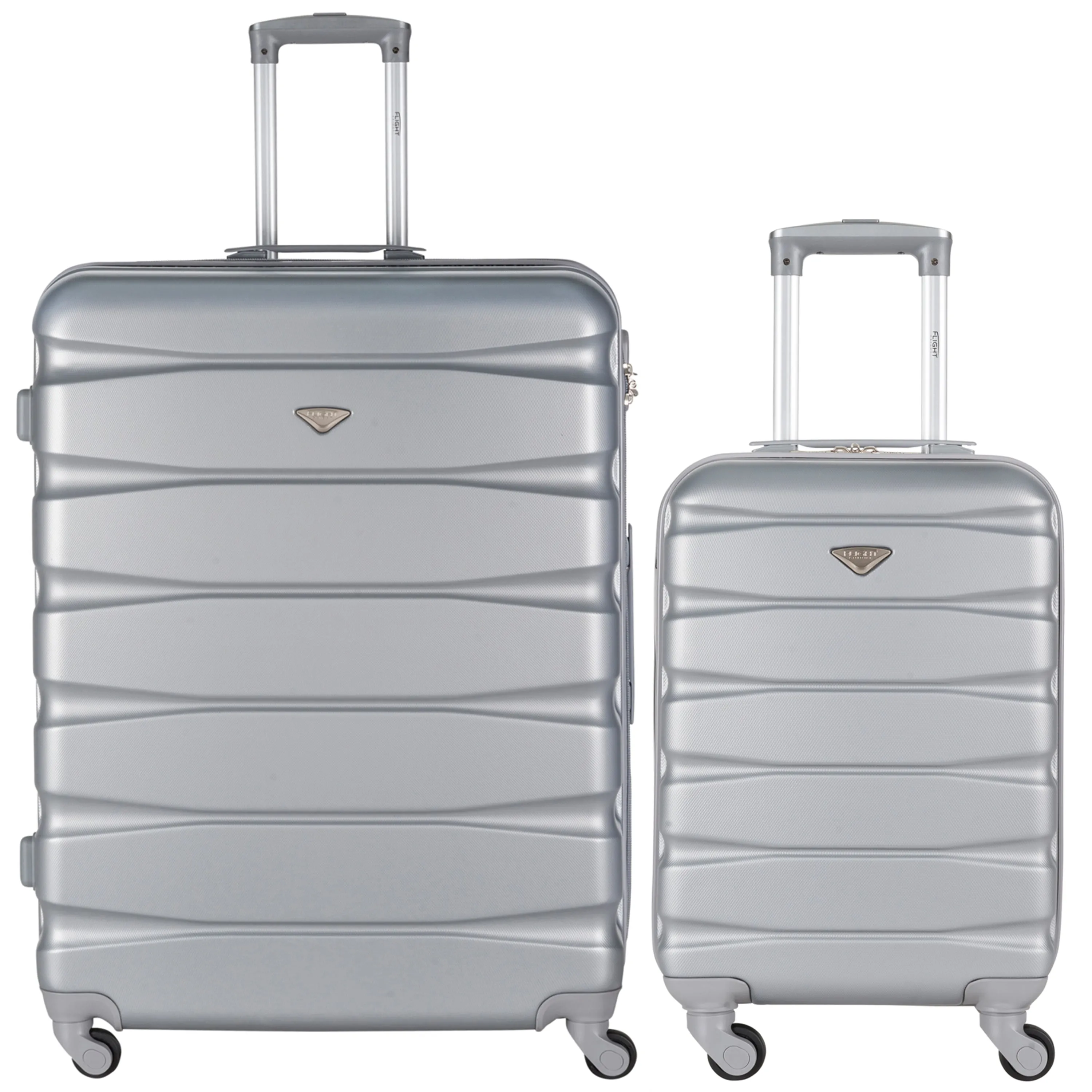 Lightweight 4 Wheel ABS Hard Case Suitcases Cabin & Hold Luggage Options 100  Airlines Approved