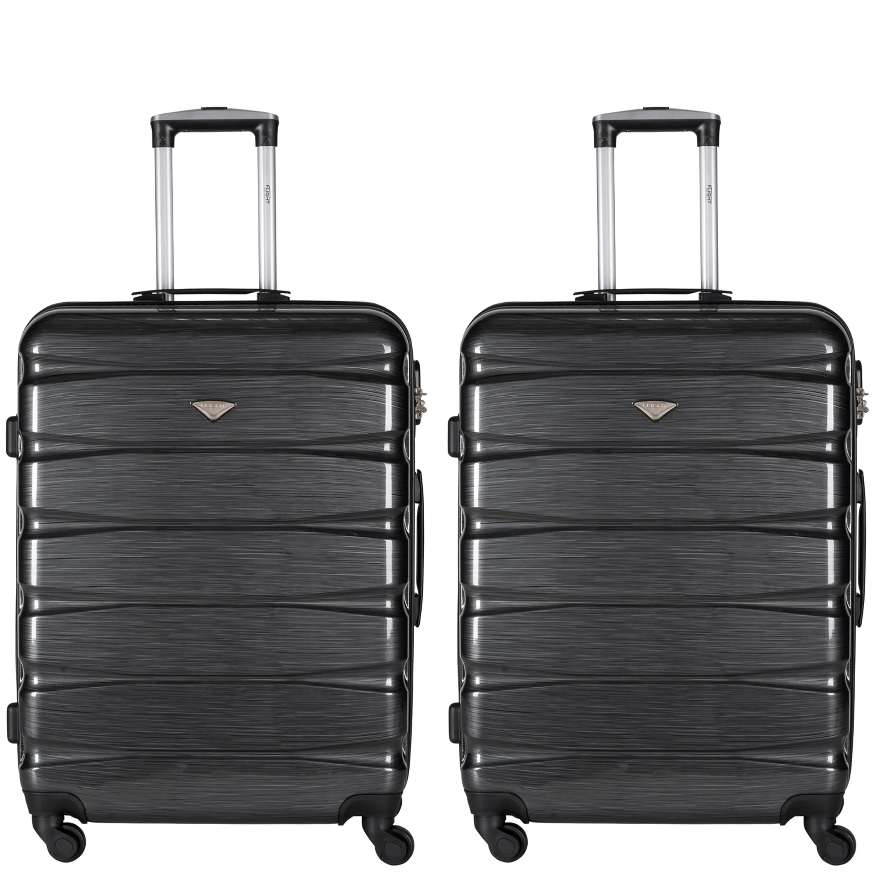 Lightweight 4 Wheel ABS Hard Case Suitcases Cabin & Hold Luggage Options 100  Airlines Approved