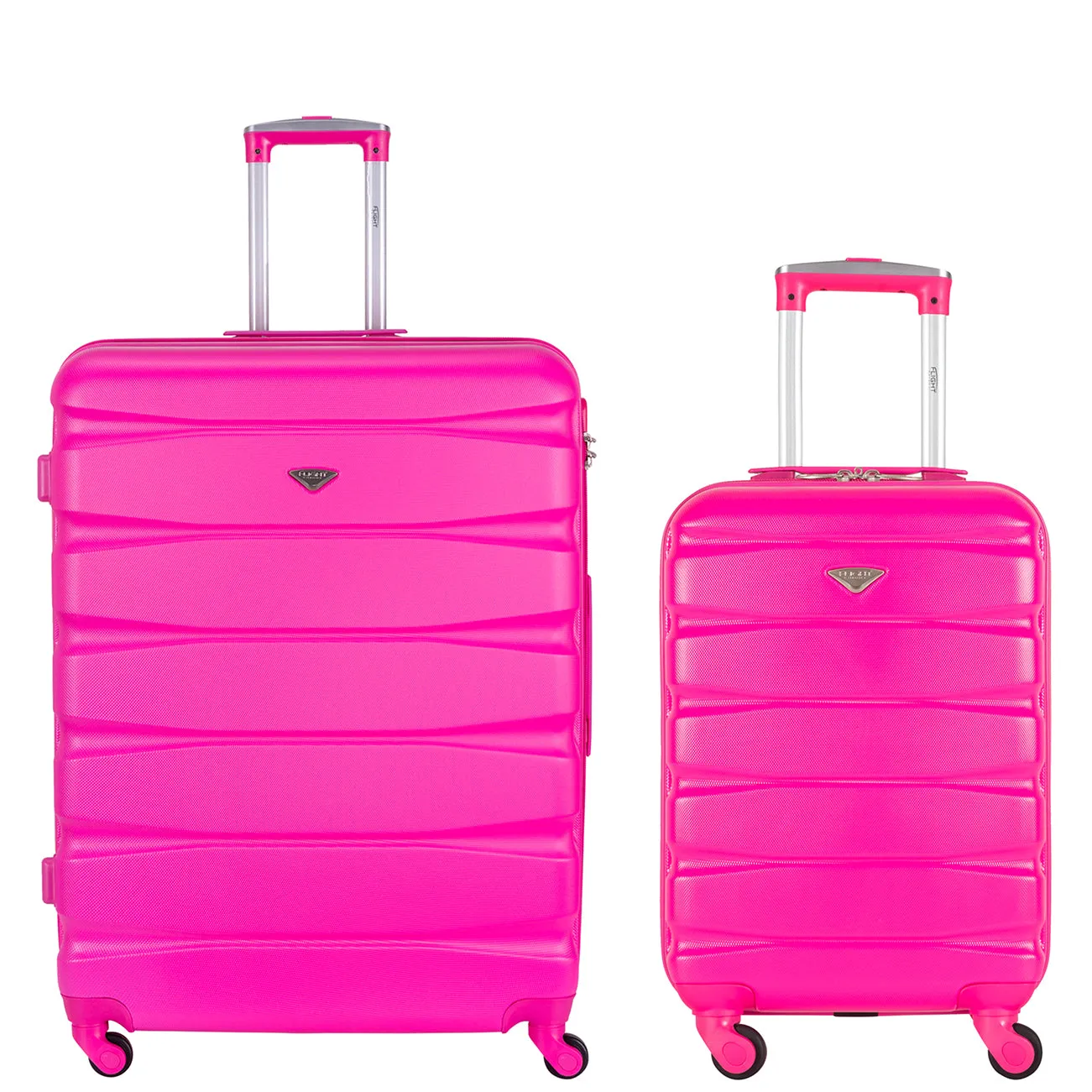 Lightweight 4 Wheel ABS Hard Case Suitcases Cabin & Hold Luggage Options 100  Airlines Approved
