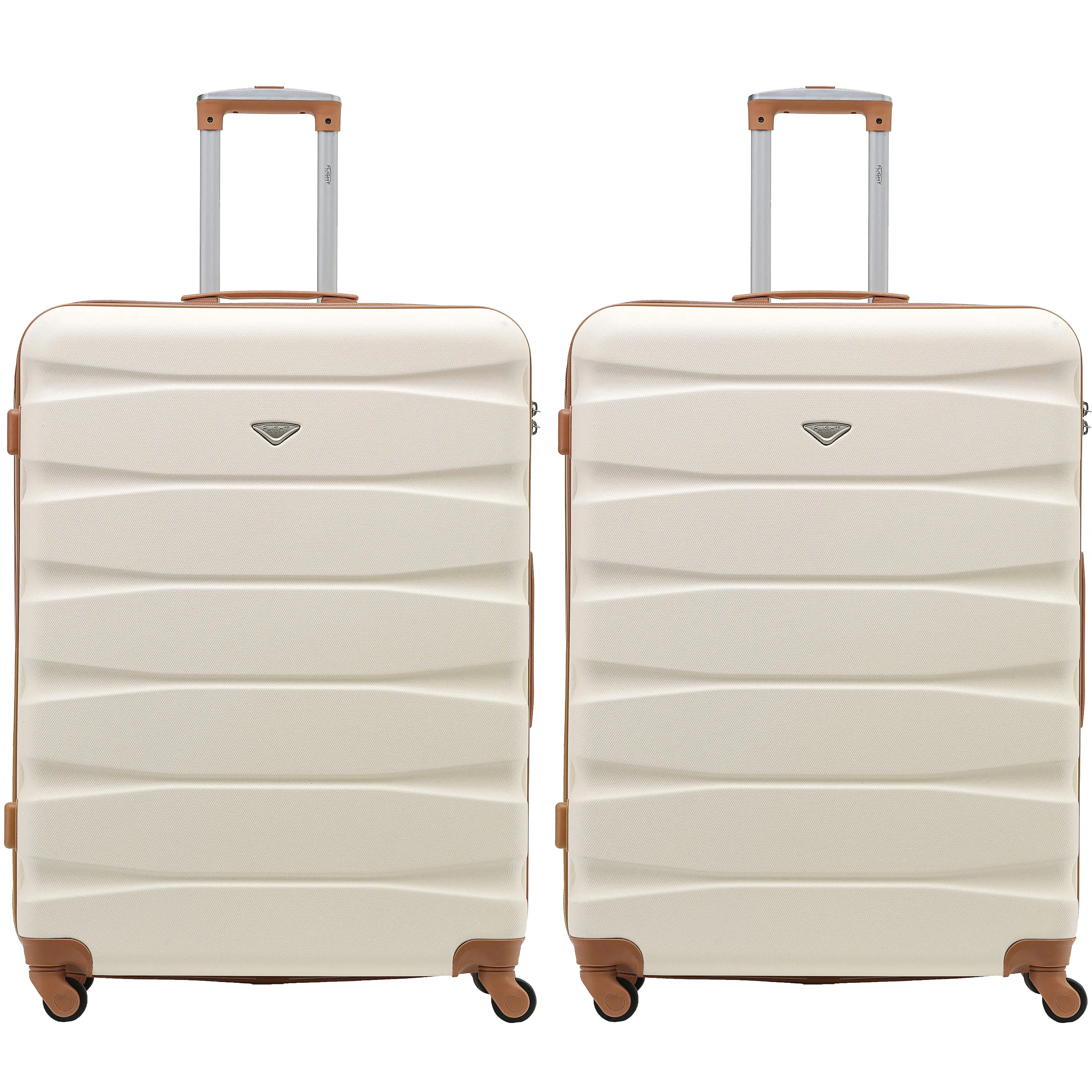 Lightweight 4 Wheel ABS Hard Case Suitcases Cabin & Hold Luggage Options 100  Airlines Approved