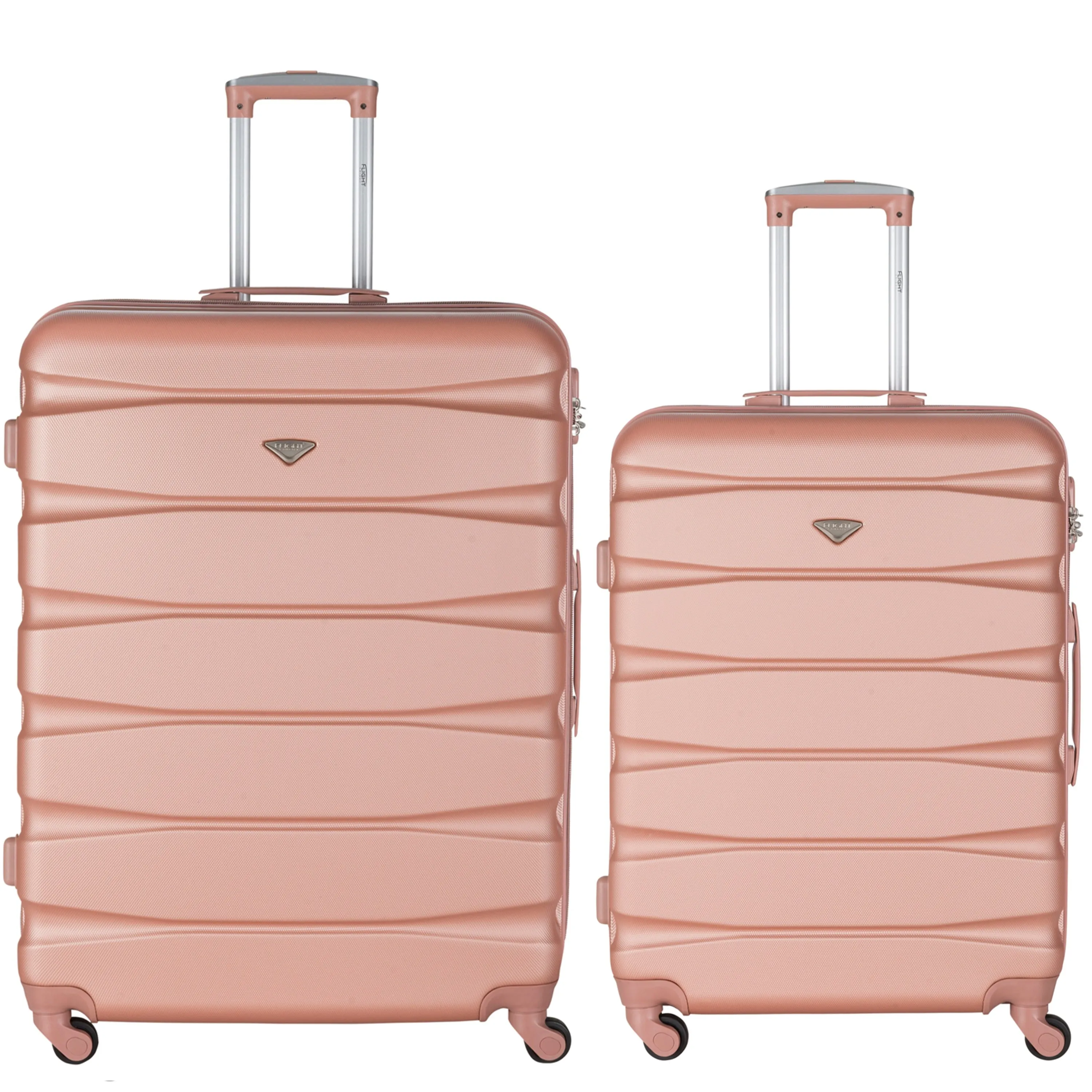 Lightweight 4 Wheel ABS Hard Case Suitcases Cabin & Hold Luggage Options 100  Airlines Approved