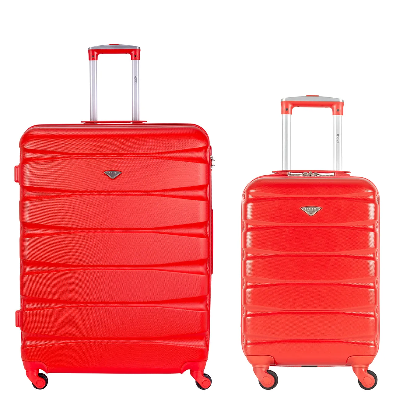 Lightweight 4 Wheel ABS Hard Case Suitcases Cabin & Hold Luggage Options 100  Airlines Approved