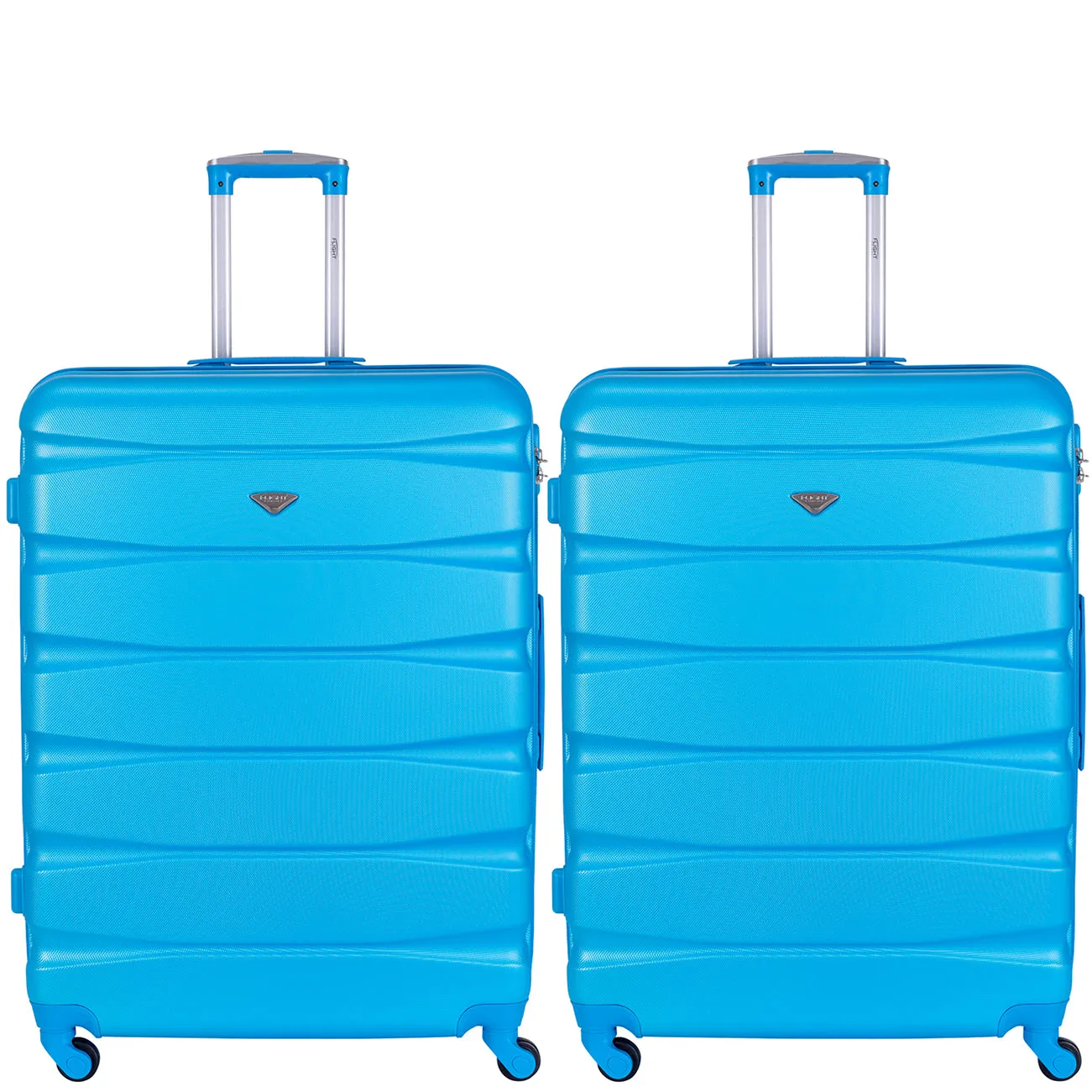 Lightweight 4 Wheel ABS Hard Case Suitcases Cabin & Hold Luggage Options 100  Airlines Approved