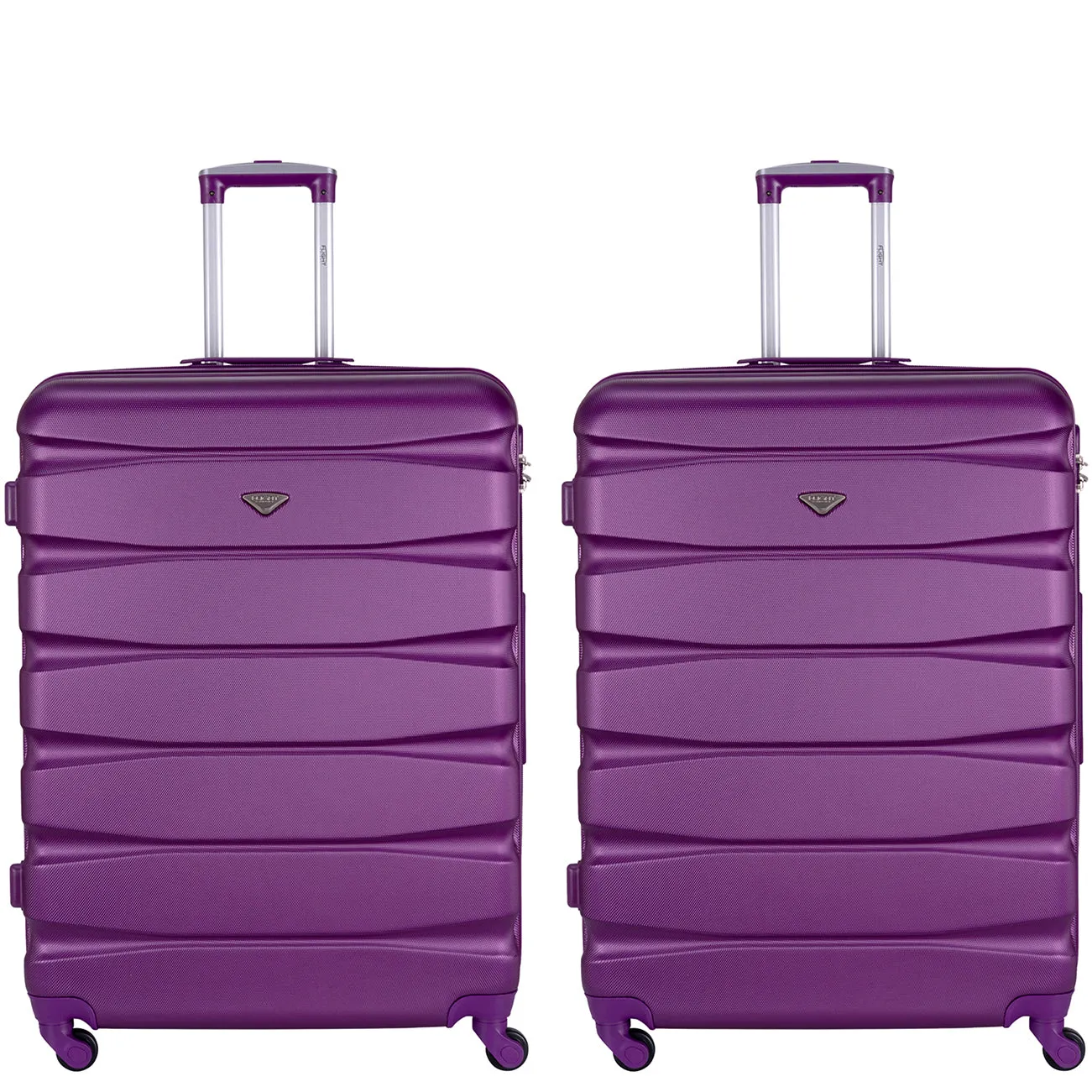 Lightweight 4 Wheel ABS Hard Case Suitcases Cabin & Hold Luggage Options 100  Airlines Approved