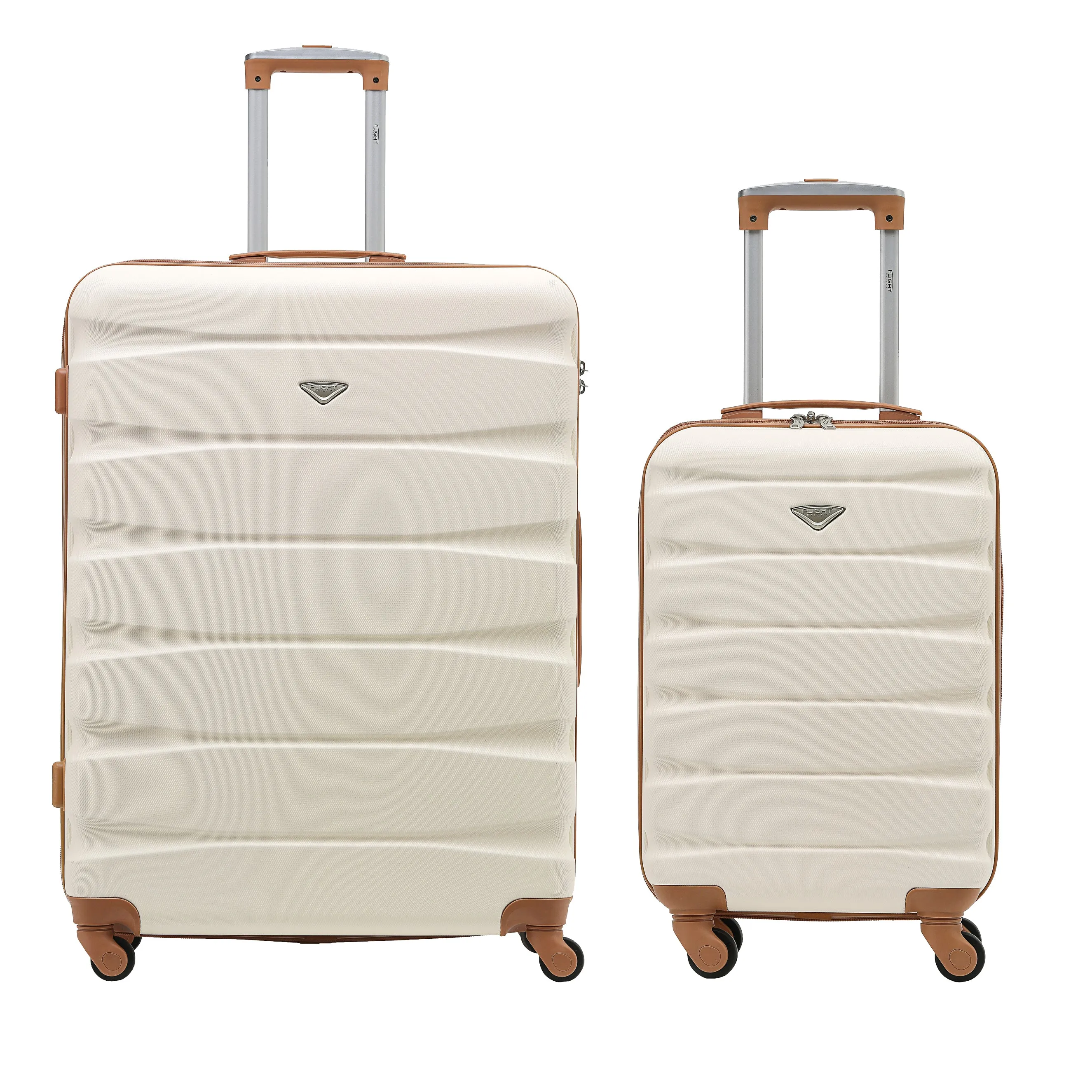 Lightweight 4 Wheel ABS Hard Case Suitcases Cabin & Hold Luggage Options 100  Airlines Approved