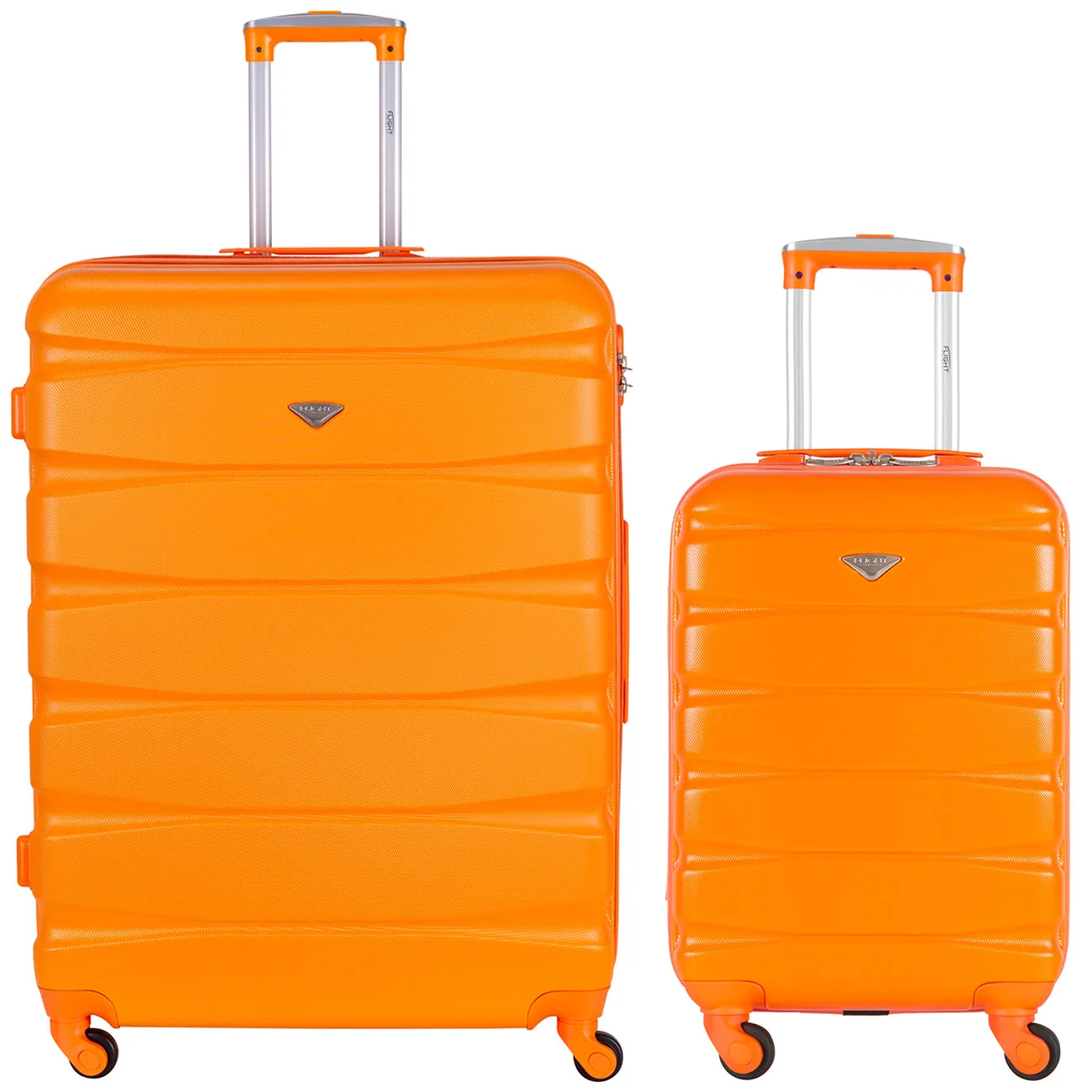 Lightweight 4 Wheel ABS Hard Case Suitcases Cabin & Hold Luggage Options 100  Airlines Approved