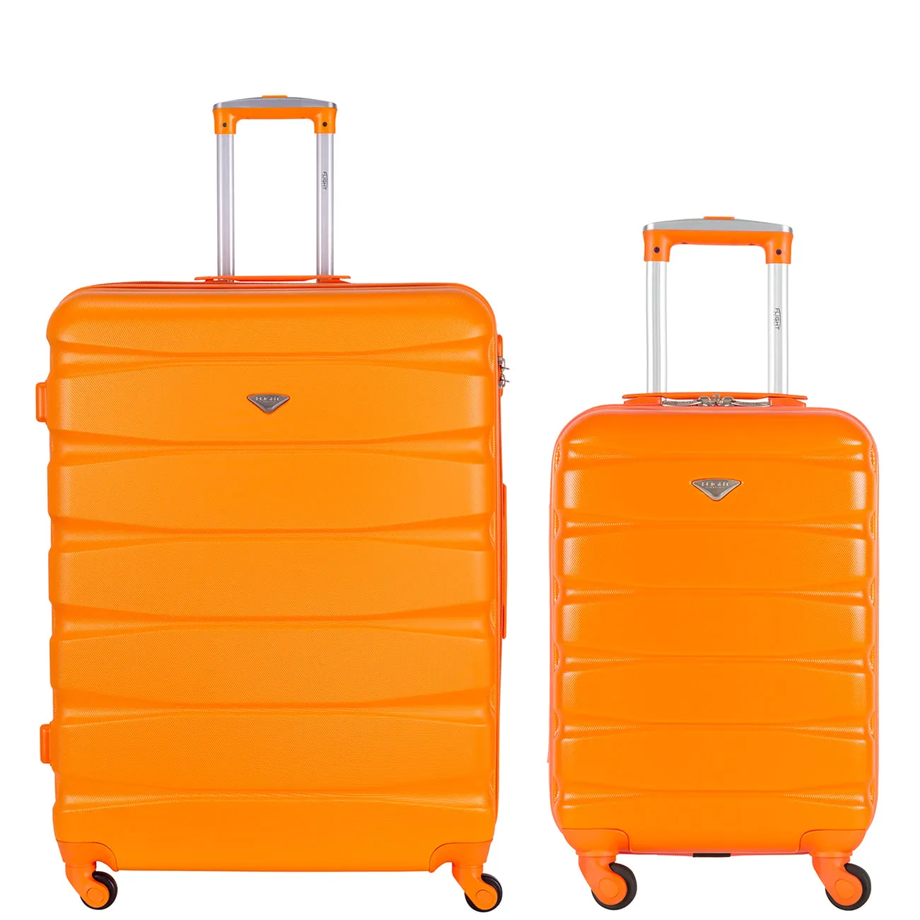 Lightweight 4 Wheel ABS Hard Case Suitcases Cabin & Hold Luggage Options 100  Airlines Approved