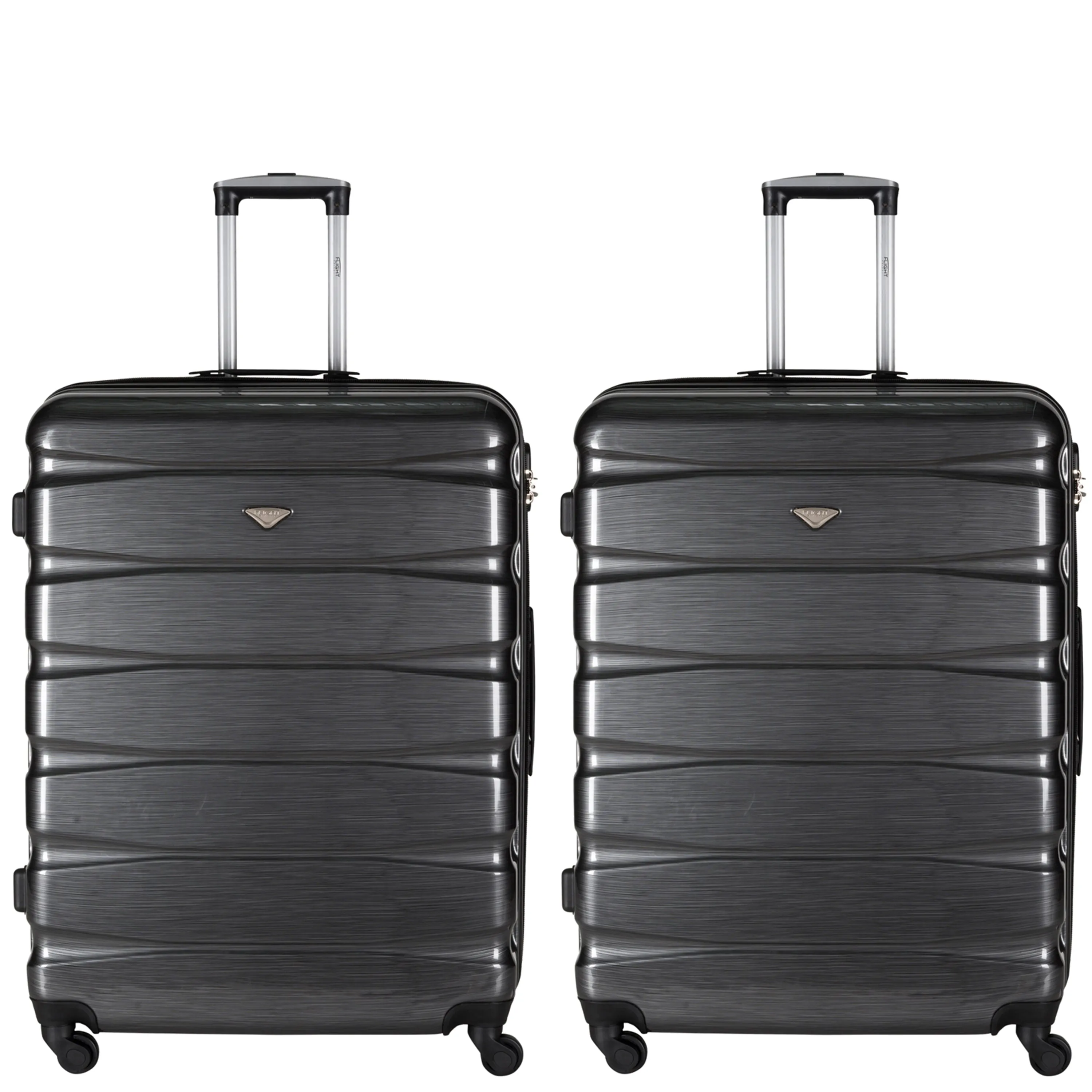 Lightweight 4 Wheel ABS Hard Case Suitcases Cabin & Hold Luggage Options 100  Airlines Approved