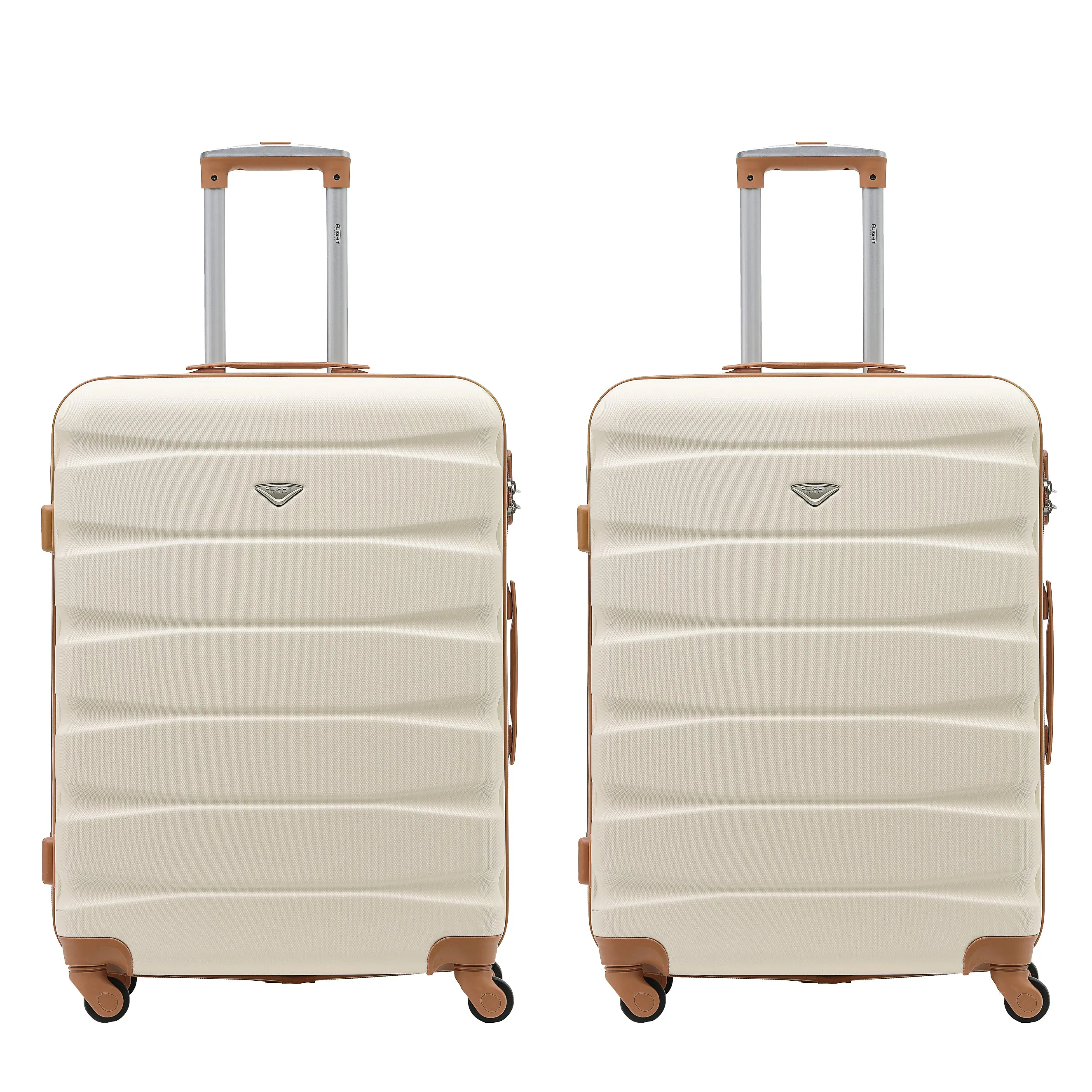 Lightweight 4 Wheel ABS Hard Case Suitcases Cabin & Hold Luggage Options 100  Airlines Approved