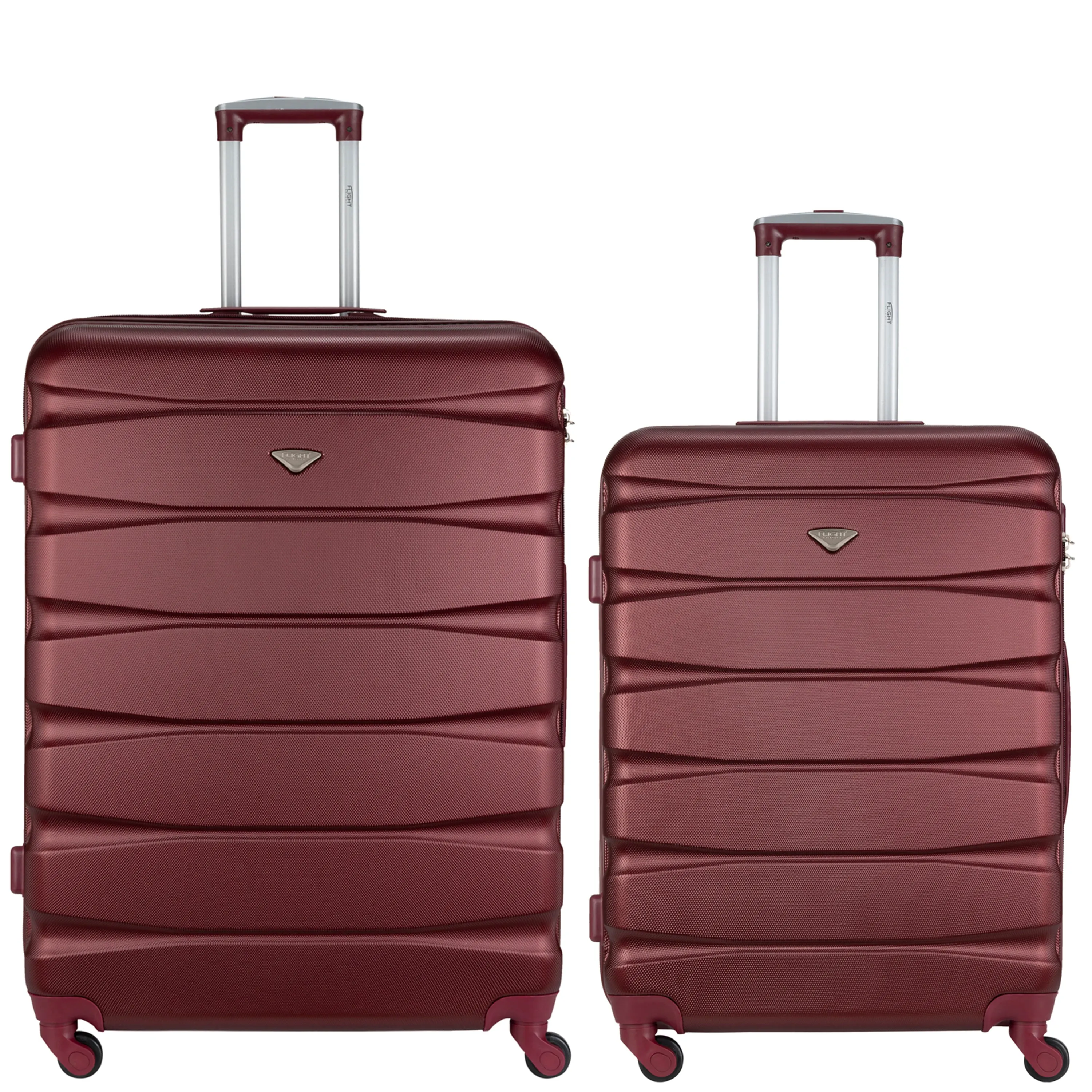 Lightweight 4 Wheel ABS Hard Case Suitcases Cabin & Hold Luggage Options 100  Airlines Approved