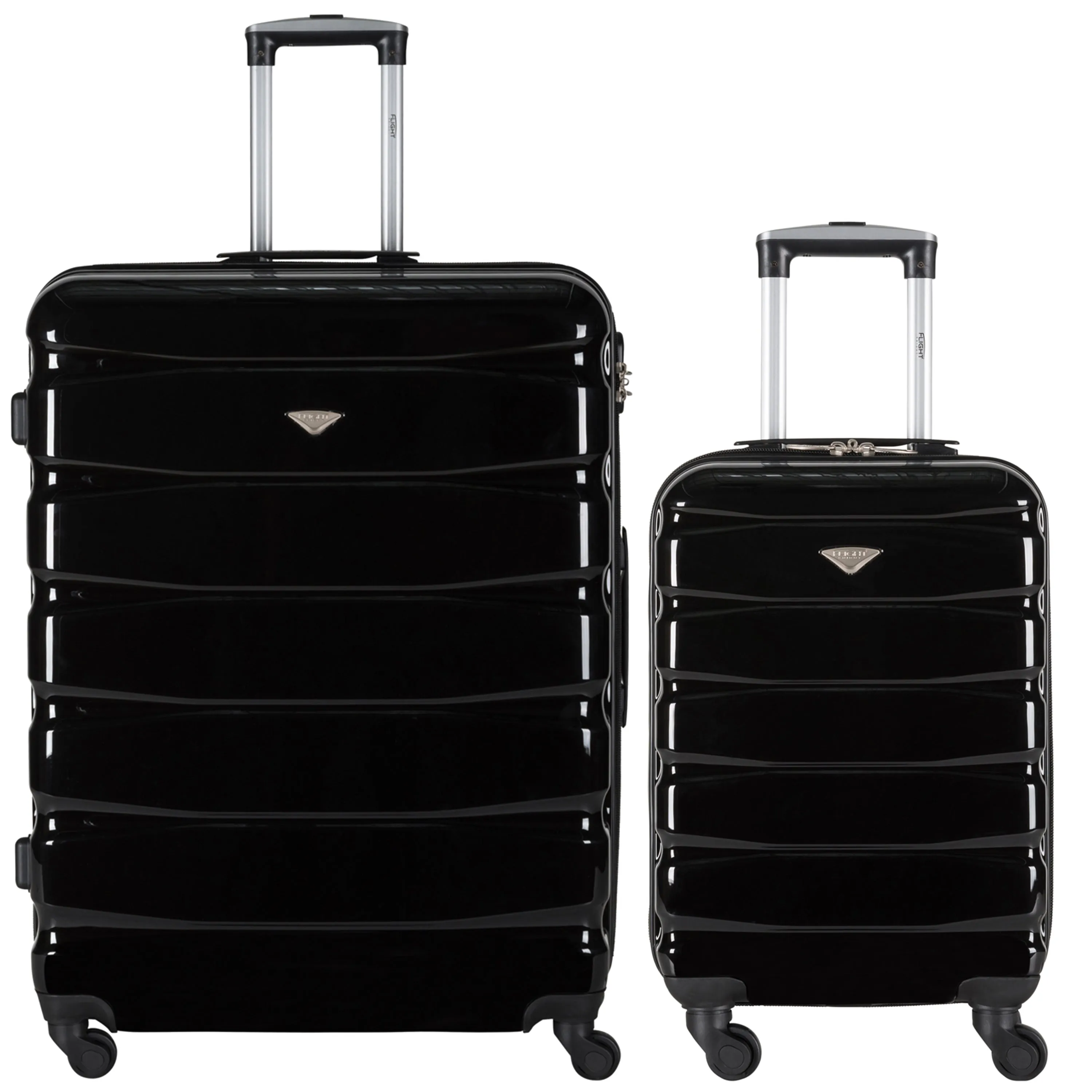 Lightweight 4 Wheel ABS Hard Case Suitcases Cabin & Hold Luggage Options 100  Airlines Approved