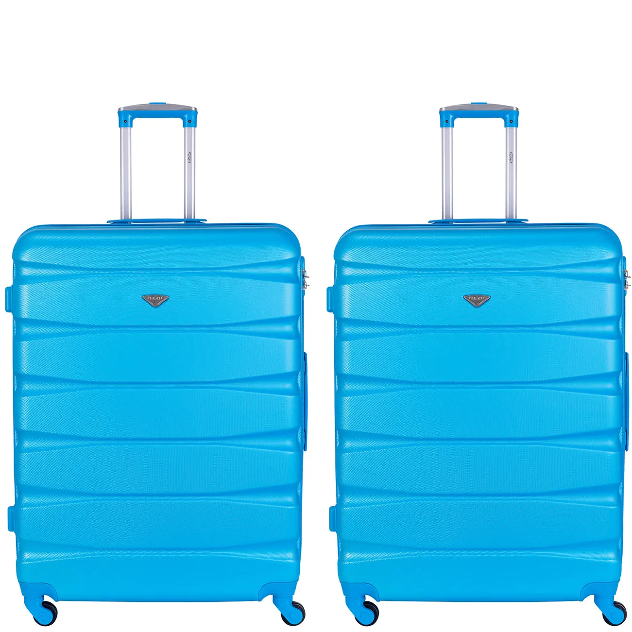 Lightweight 4 Wheel ABS Hard Case Suitcases Cabin & Hold Luggage Options 100  Airlines Approved
