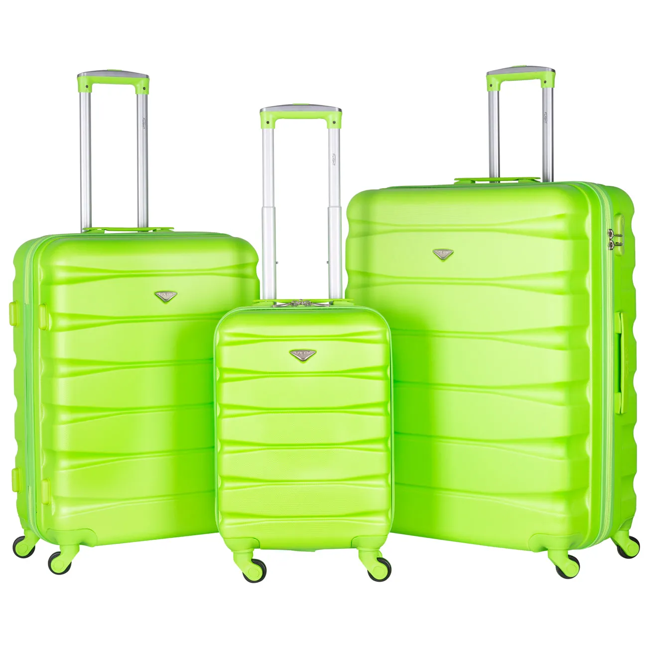 Lightweight 4 Wheel ABS Hard Case Suitcases Cabin & Hold Luggage Options 100  Airlines Approved