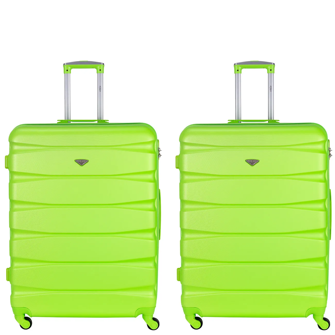Lightweight 4 Wheel ABS Hard Case Suitcases Cabin & Hold Luggage Options 100  Airlines Approved