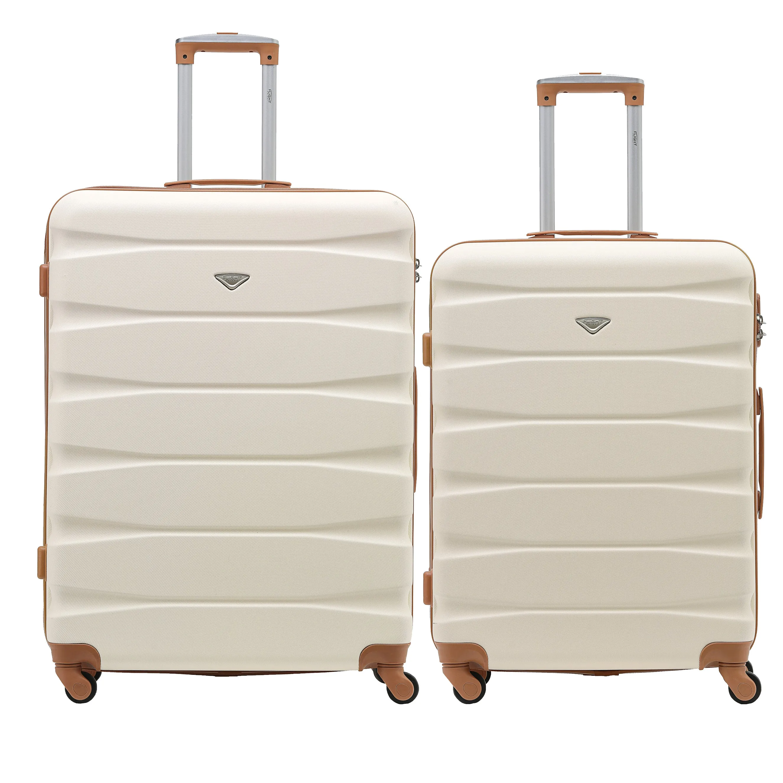 Lightweight 4 Wheel ABS Hard Case Suitcases Cabin & Hold Luggage Options 100  Airlines Approved