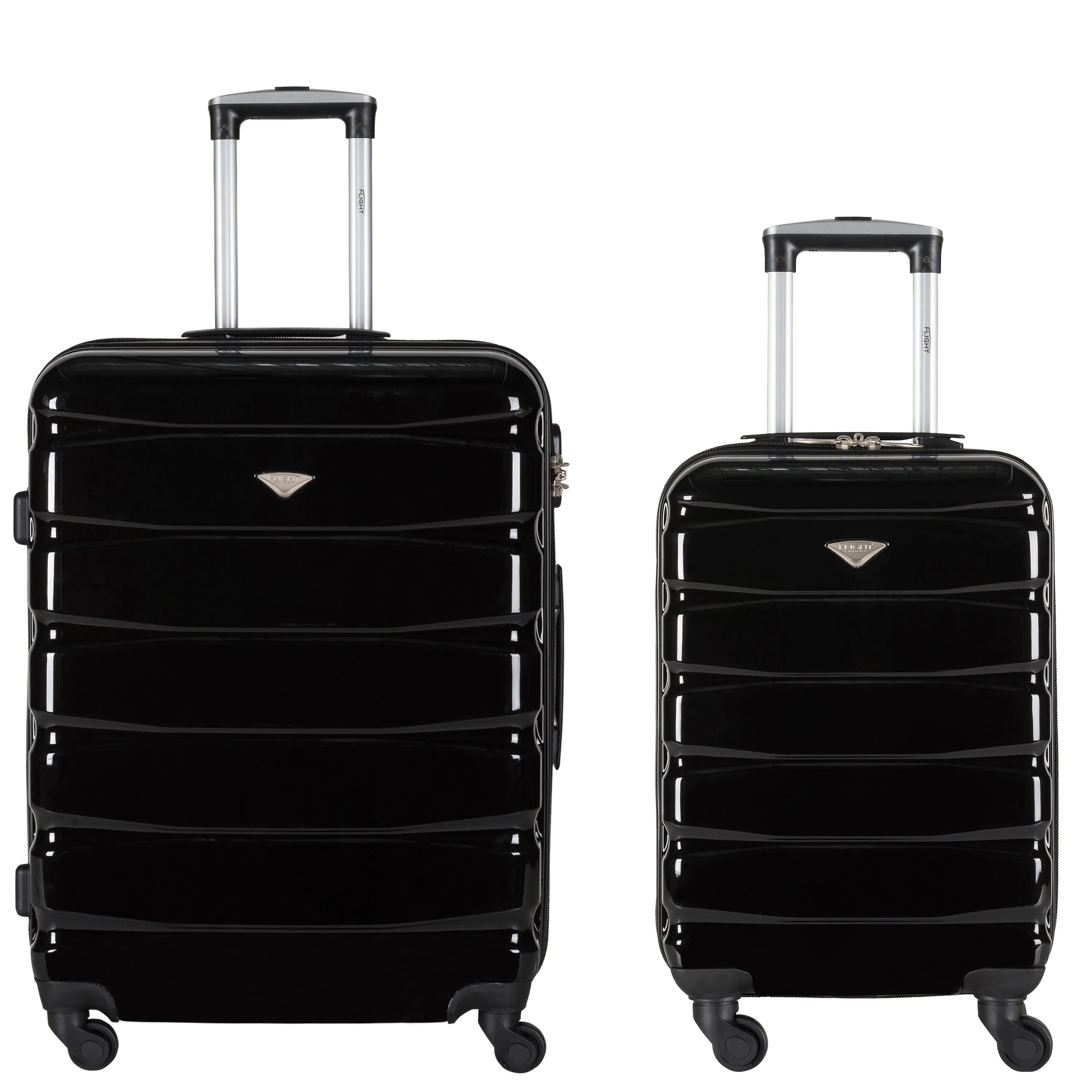 Lightweight 4 Wheel ABS Hard Case Suitcases Cabin & Hold Luggage Options 100  Airlines Approved