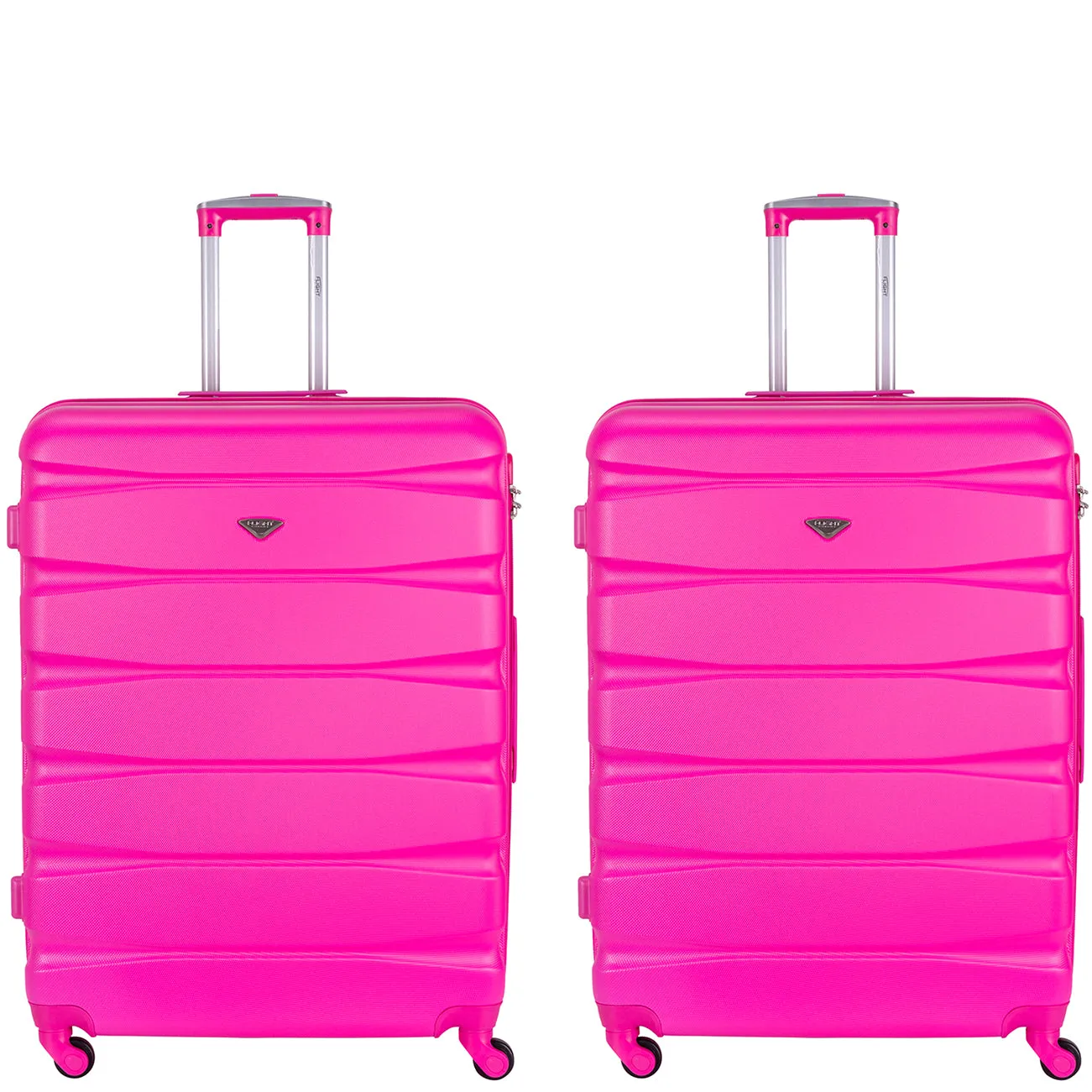 Lightweight 4 Wheel ABS Hard Case Suitcases Cabin & Hold Luggage Options 100  Airlines Approved