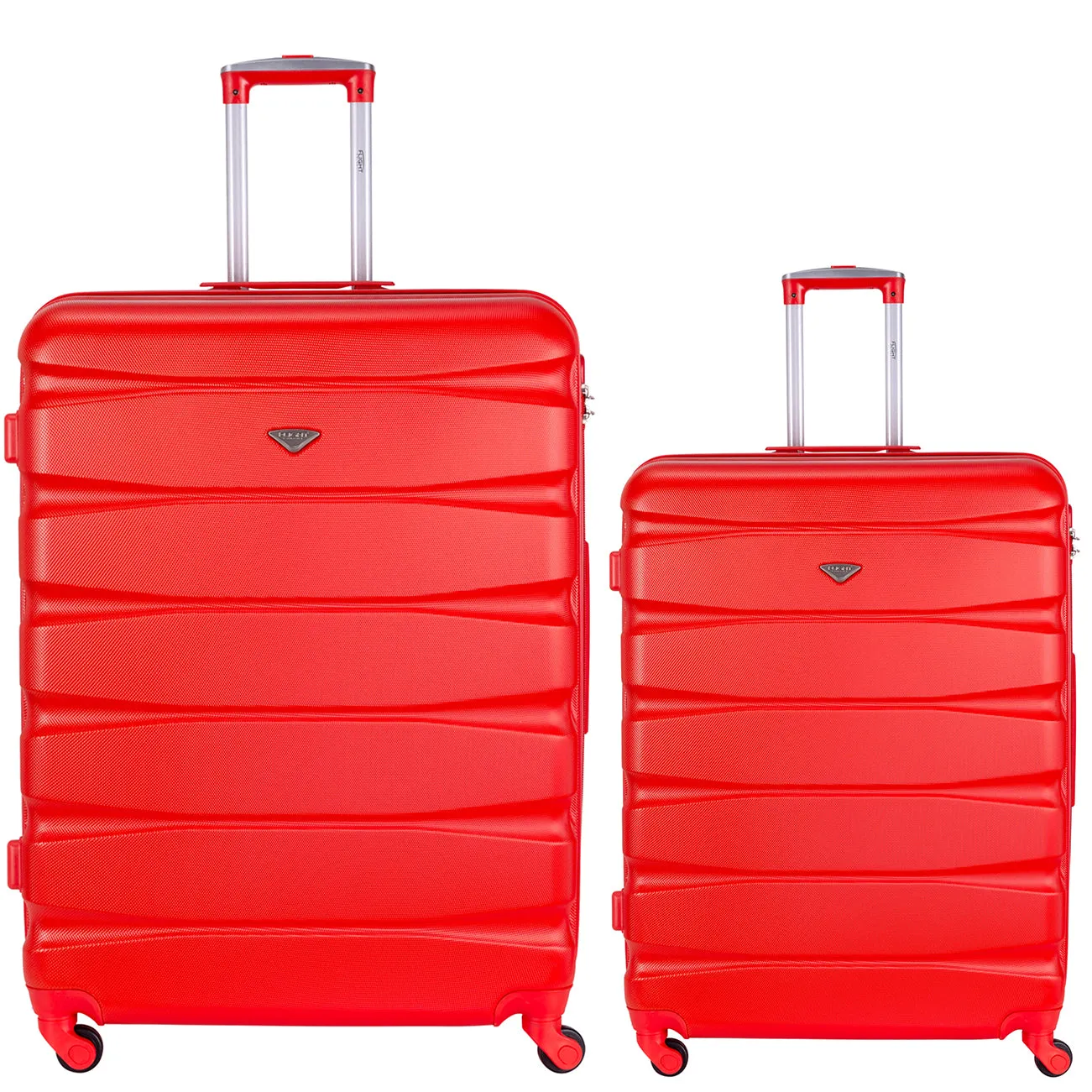 Lightweight 4 Wheel ABS Hard Case Suitcases Cabin & Hold Luggage Options 100  Airlines Approved