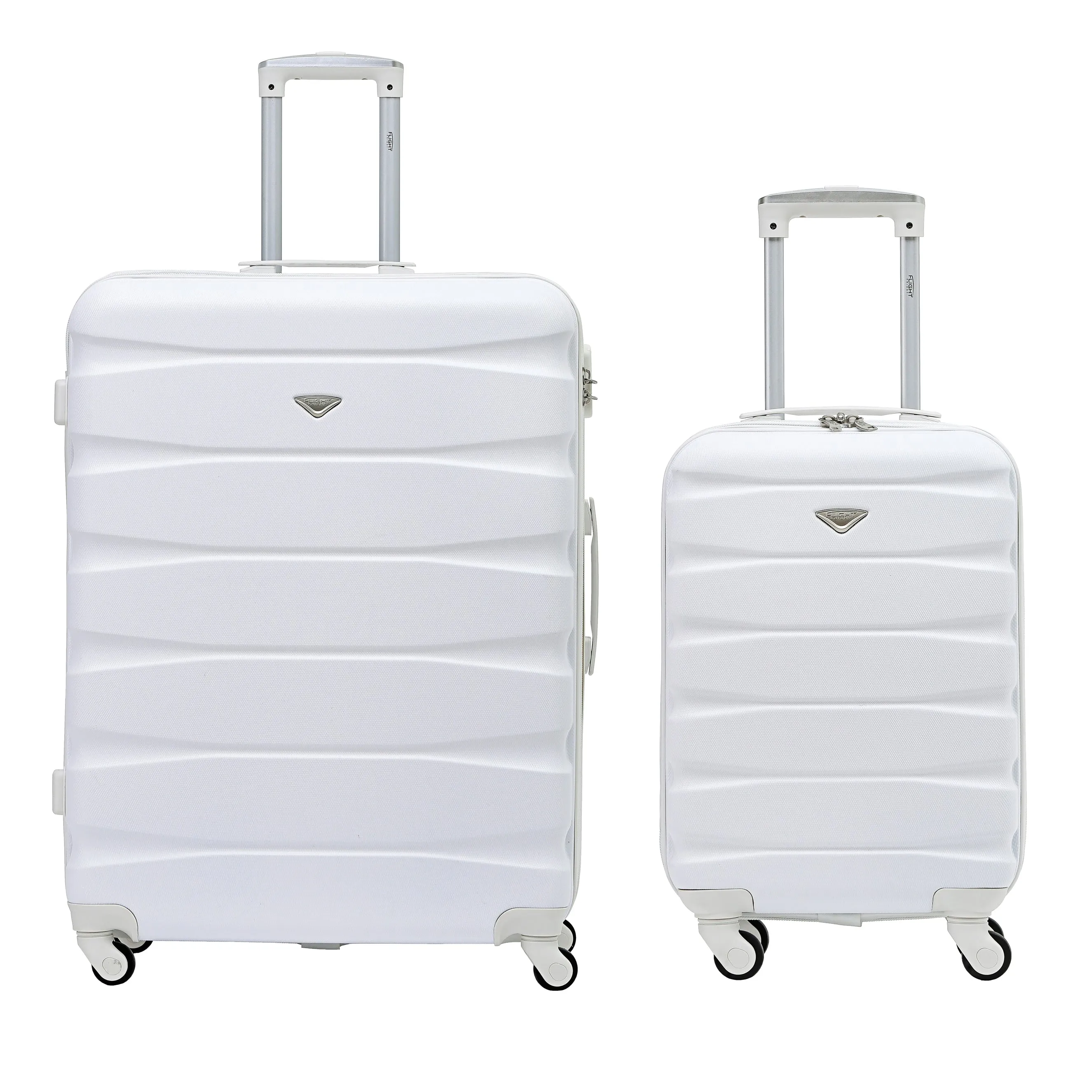 Lightweight 4 Wheel ABS Hard Case Suitcases Cabin & Hold Luggage Options 100  Airlines Approved