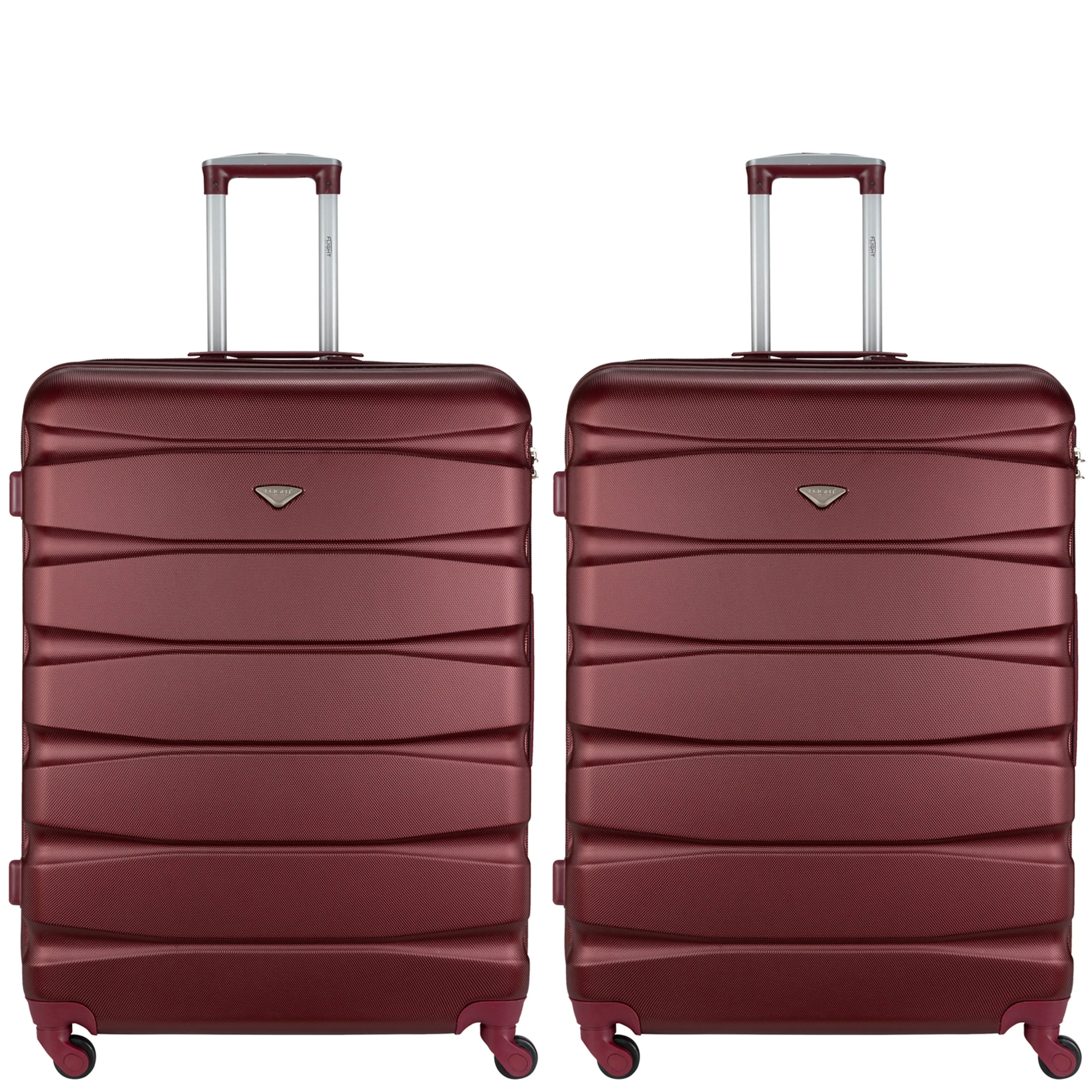 Lightweight 4 Wheel ABS Hard Case Suitcases Cabin & Hold Luggage Options 100  Airlines Approved
