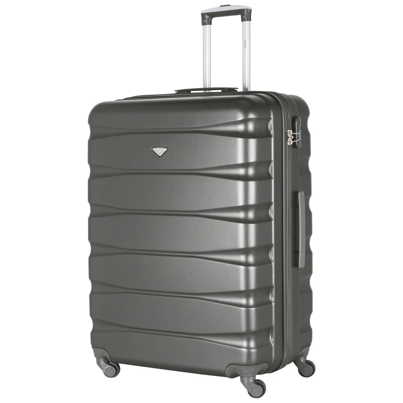 Lightweight 4 Wheel Hard Case Suitcases Cabin & Hold Luggage Emirates Approved