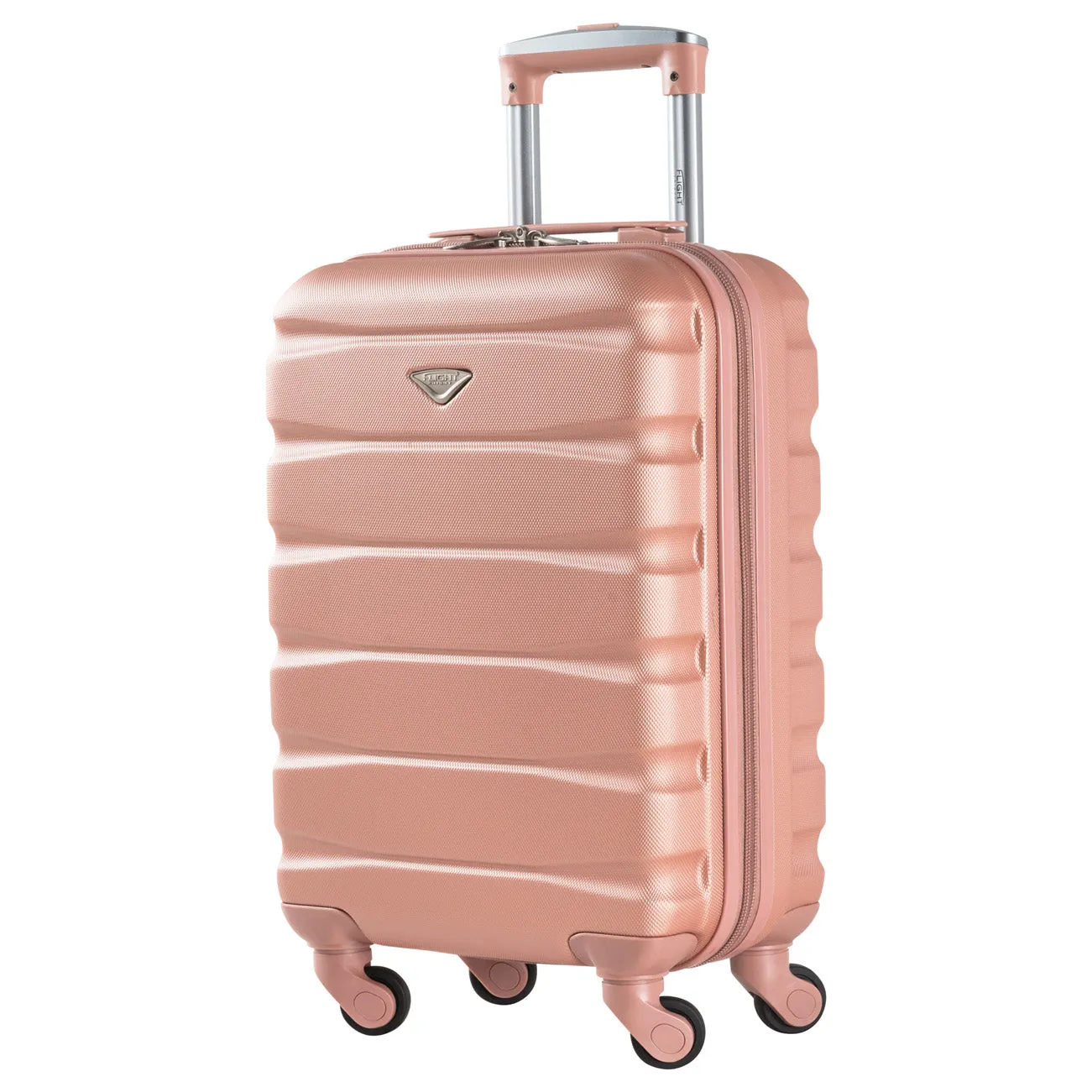Lightweight 4 Wheel Hard Case Suitcases Cabin & Hold Luggage Emirates Approved