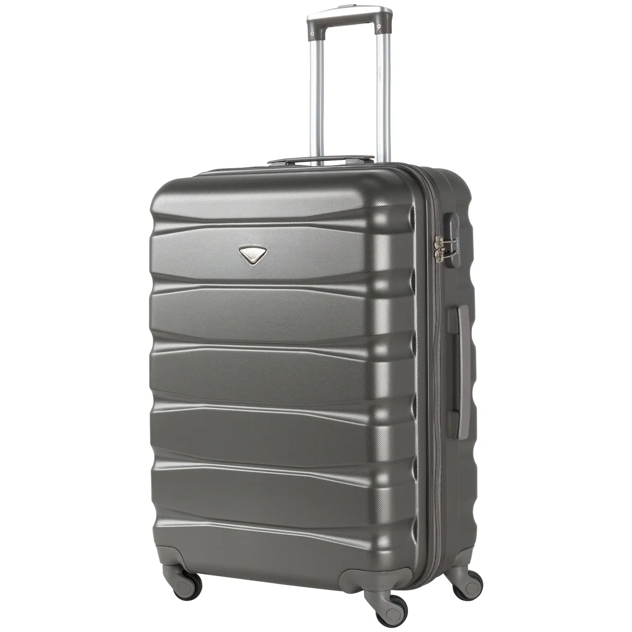 Lightweight 4 Wheel Hard Case Suitcases Cabin & Hold Luggage Emirates Approved