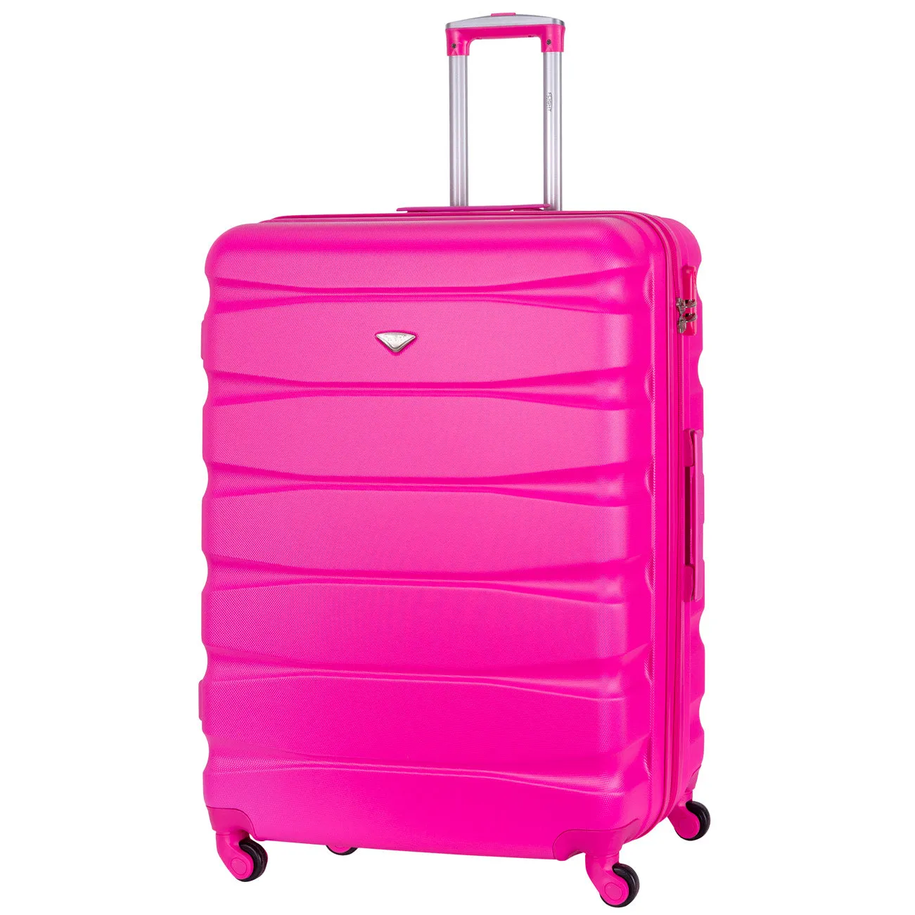Lightweight 4 Wheel Hard Case Suitcases Cabin & Hold Luggage Emirates Approved