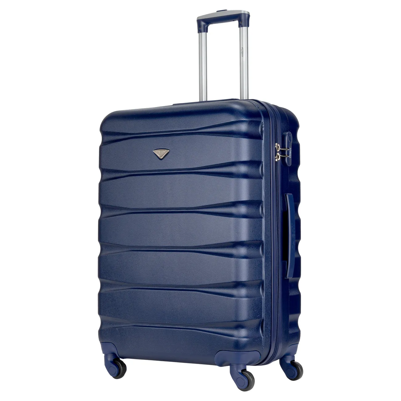 Lightweight 4 Wheel Hard Case Suitcases Cabin & Hold Luggage Emirates Approved