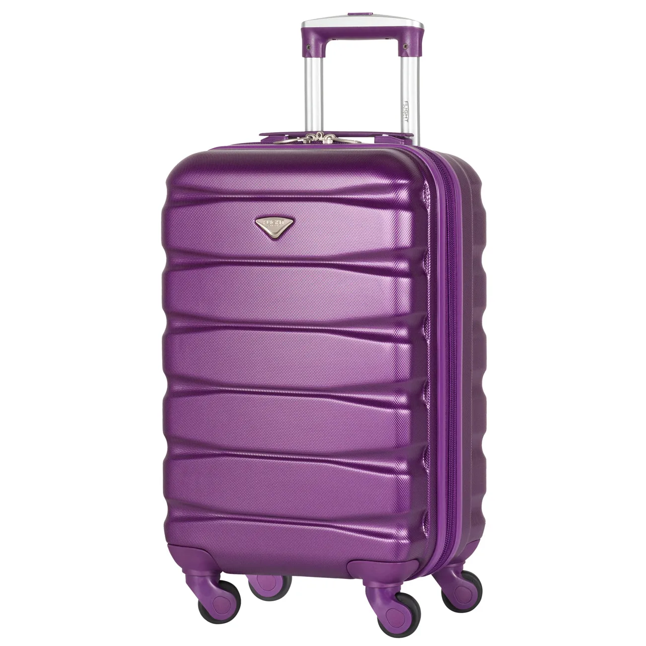 Lightweight 4 Wheel Hard Case Suitcases Cabin & Hold Luggage Emirates Approved