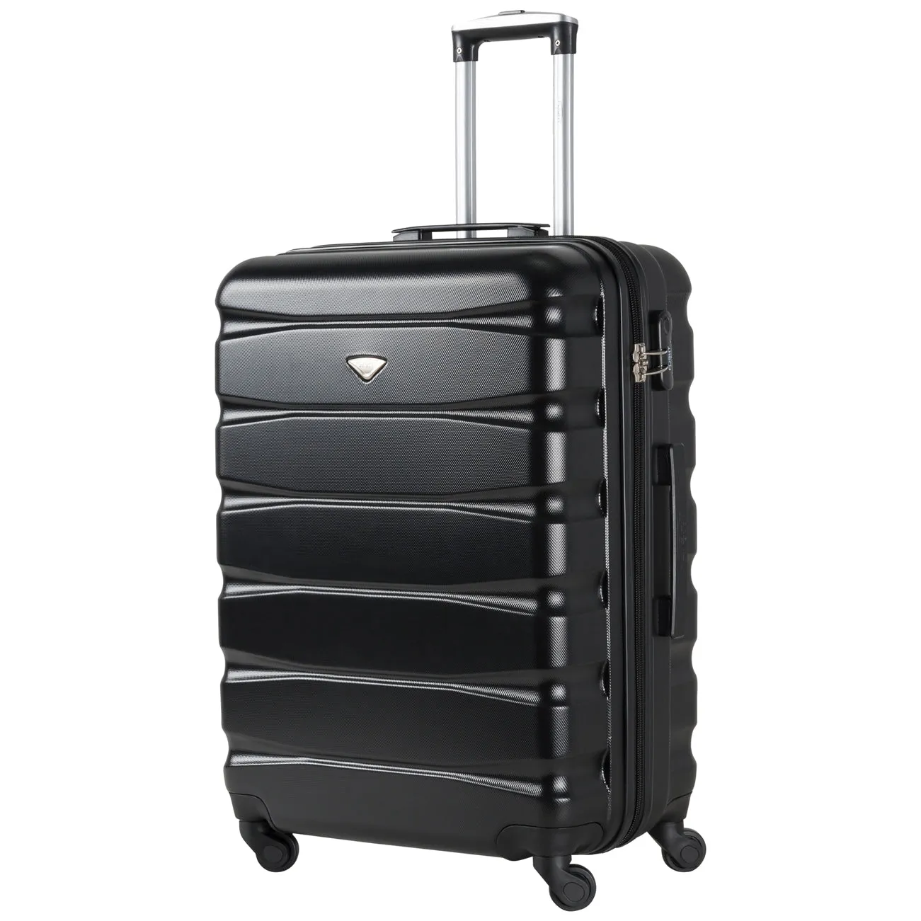Lightweight 4 Wheel Hard Case Suitcases Cabin & Hold Luggage Emirates Approved