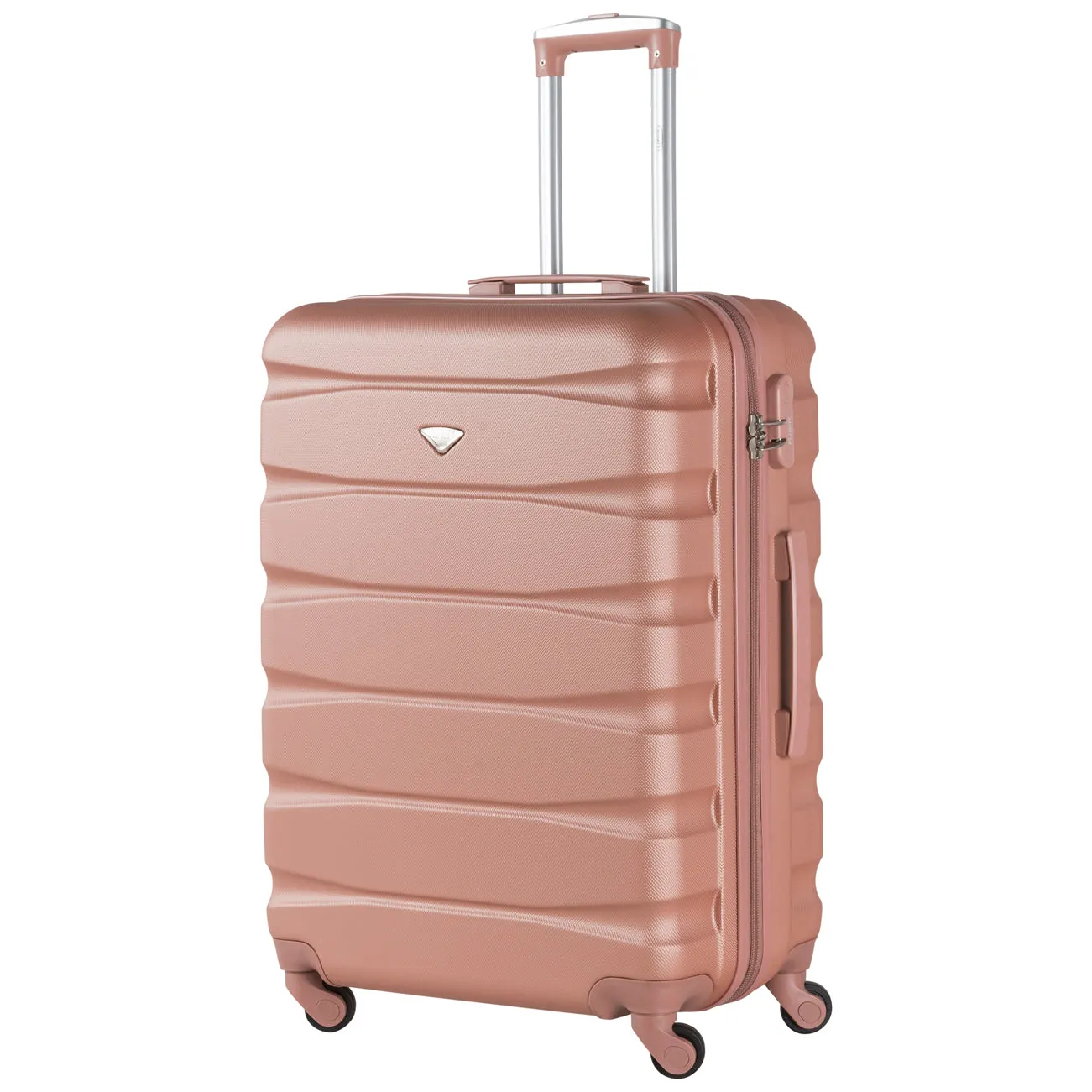 Lightweight 4 Wheel Hard Case Suitcases Cabin & Hold Luggage Emirates Approved