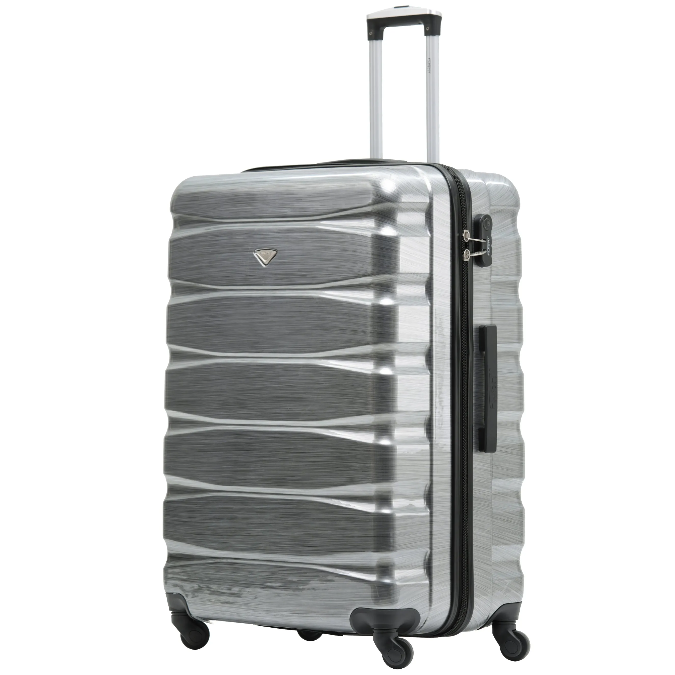 Lightweight 4 Wheel Hard Case Suitcases Cabin & Hold Luggage Emirates Approved