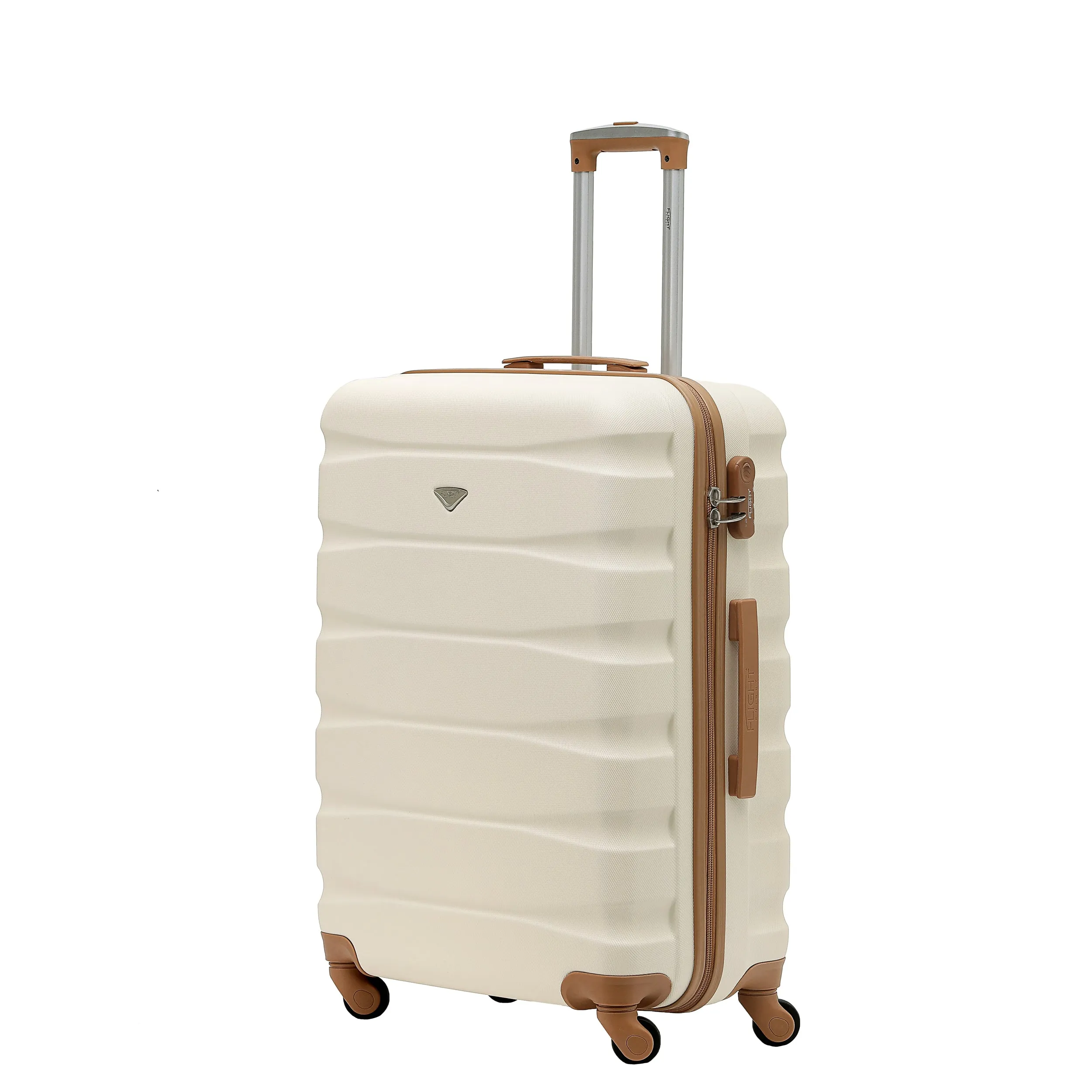 Lightweight 4 Wheel Hard Case Suitcases Cabin & Hold Luggage Emirates Approved
