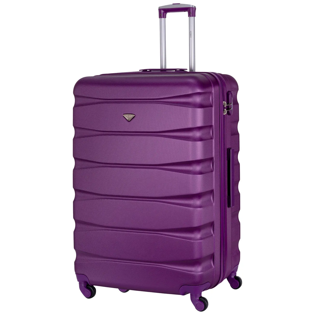 Lightweight 4 Wheel Hard Case Suitcases Cabin & Hold Luggage Emirates Approved