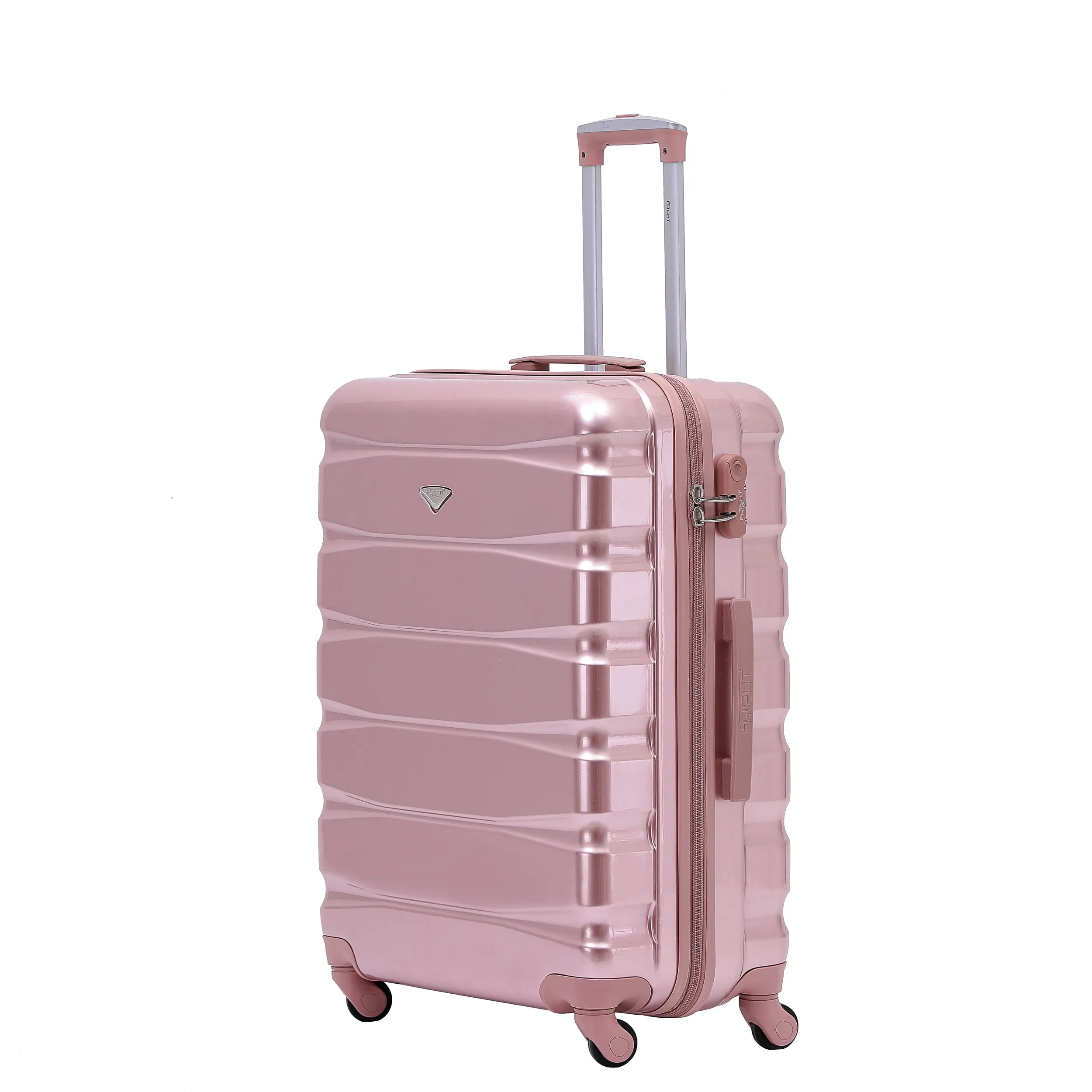 Lightweight 4 Wheel Hard Case Suitcases Cabin & Hold Luggage Emirates Approved