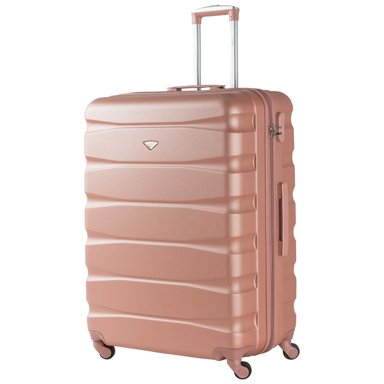 Lightweight 4 Wheel Hard Case Suitcases Cabin & Hold Luggage Emirates Approved