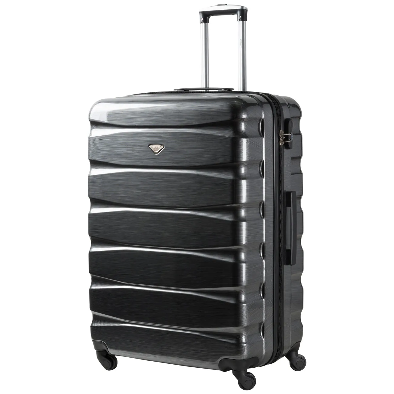 Lightweight 4 Wheel Hard Case Suitcases Cabin & Hold Luggage Emirates Approved