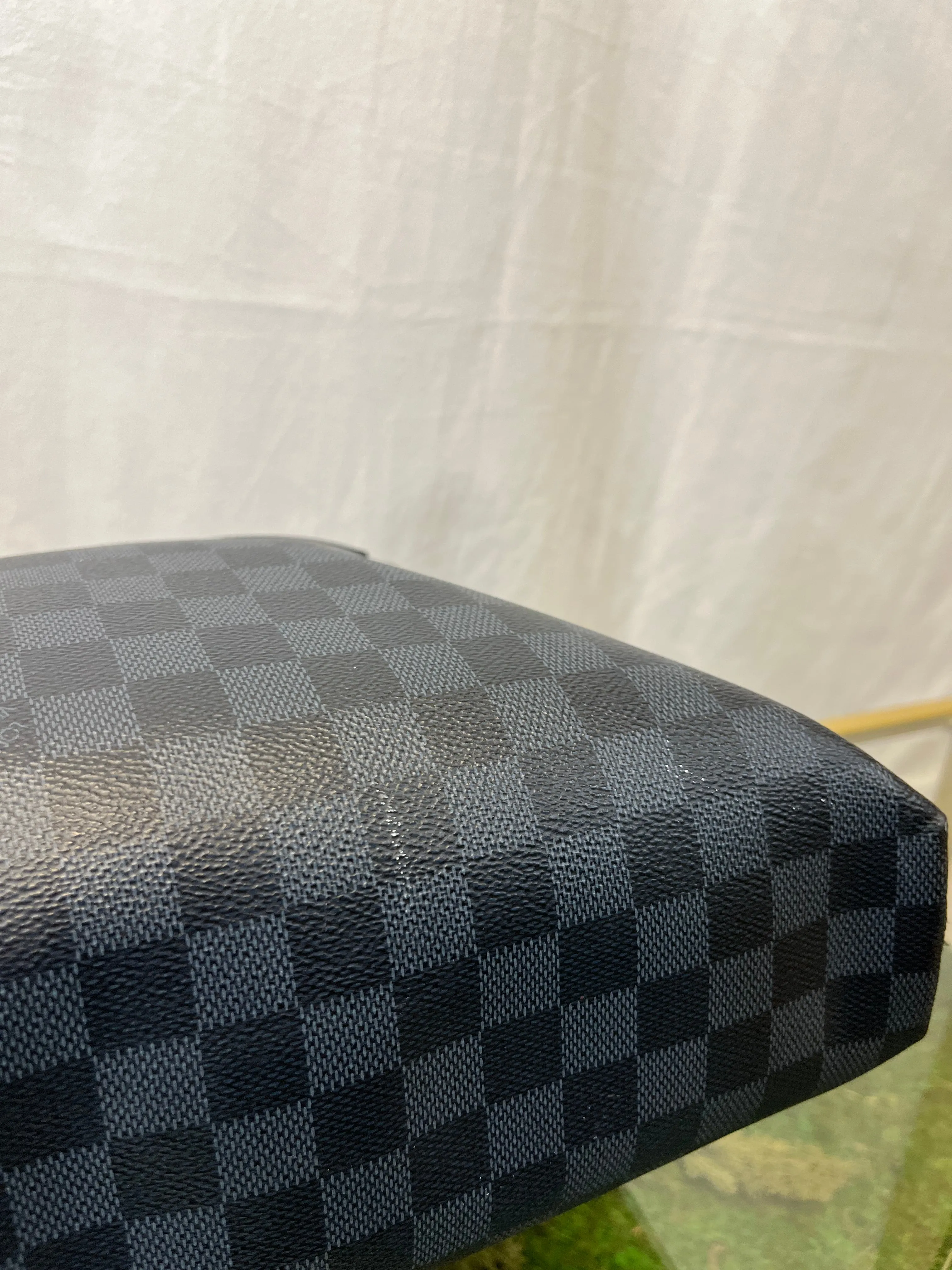 LOUIS VUITTON Damier Cobalt Porte-Documents Black Jour Bag