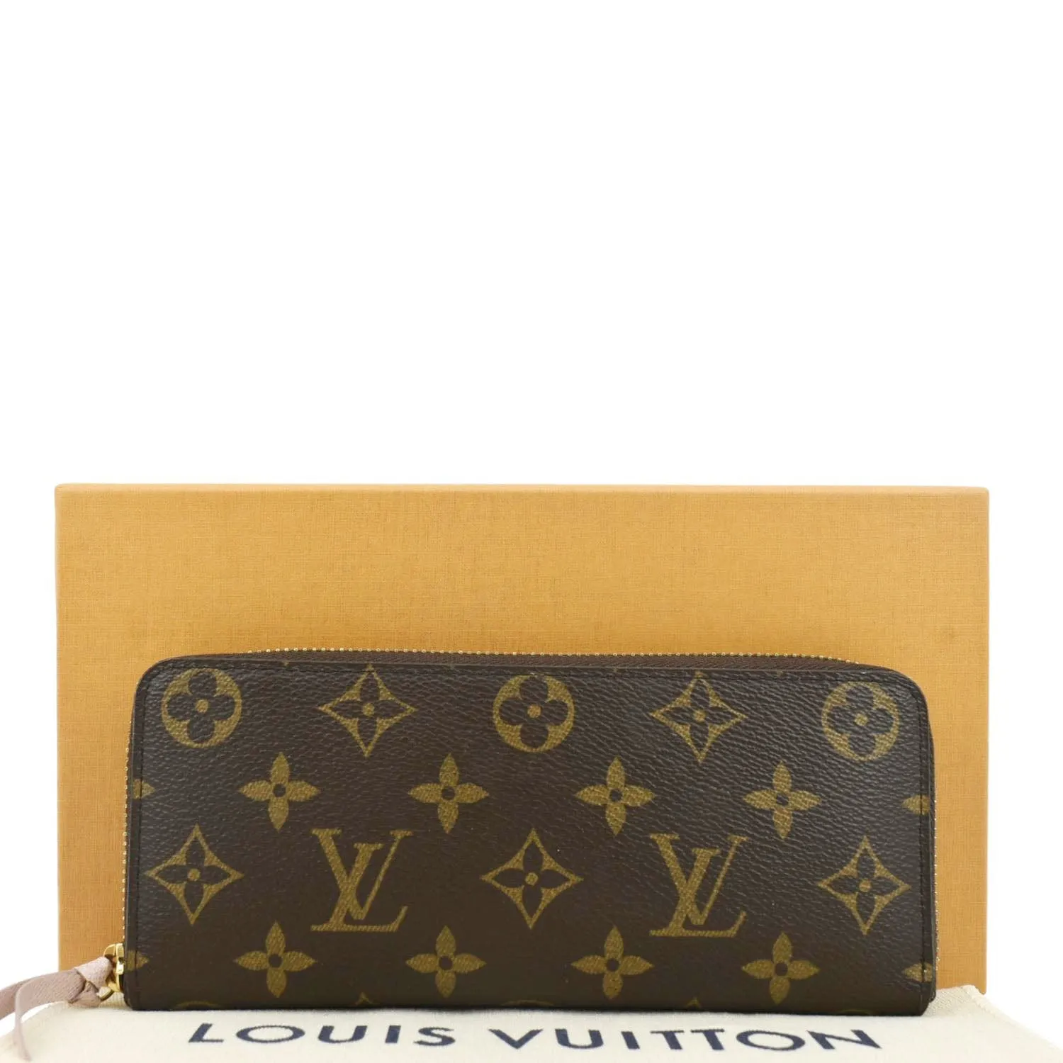 LOUIS VUITTON Insolite Monogram Canvas Organizer Wallet Brown
