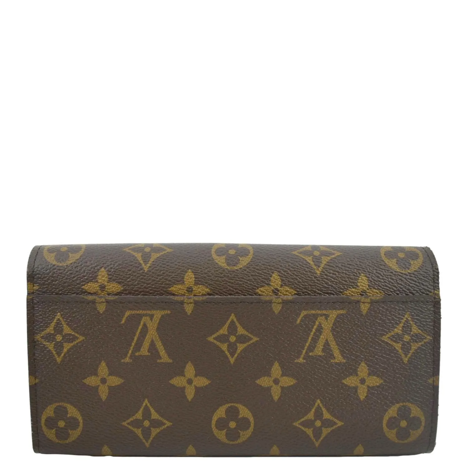 LOUIS VUITTON Sarah Monogram Canvas Wallet Cerise