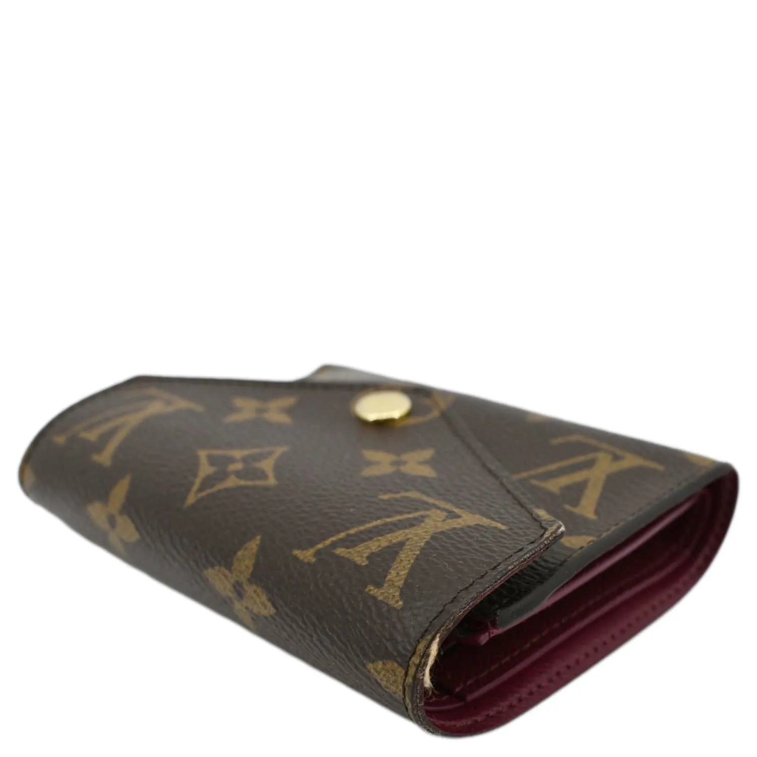 LOUIS VUITTON Victorine Monogram Canvas Wallet Brown
