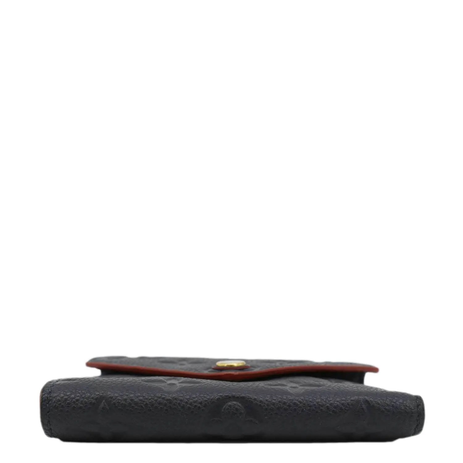 LOUIS VUITTON Victorine Monogram Empreinte Wallet Navy Blue