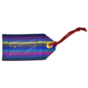 Mayamam Stripe Luggage Tags | Cobalt Blue