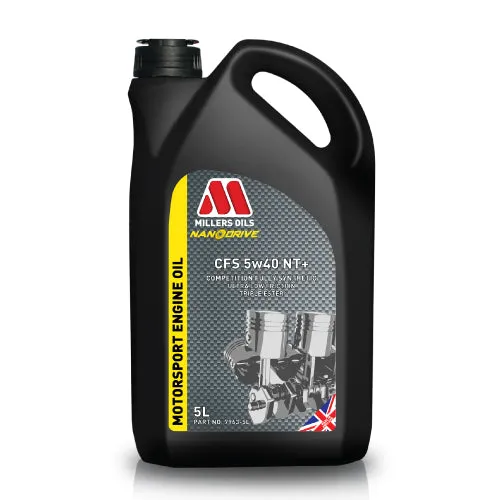 Millers Oils - CFS 5W40 NT 