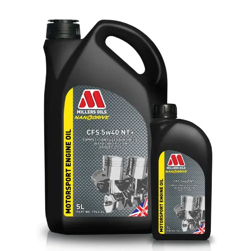 Millers Oils - CFS 5W40 NT 